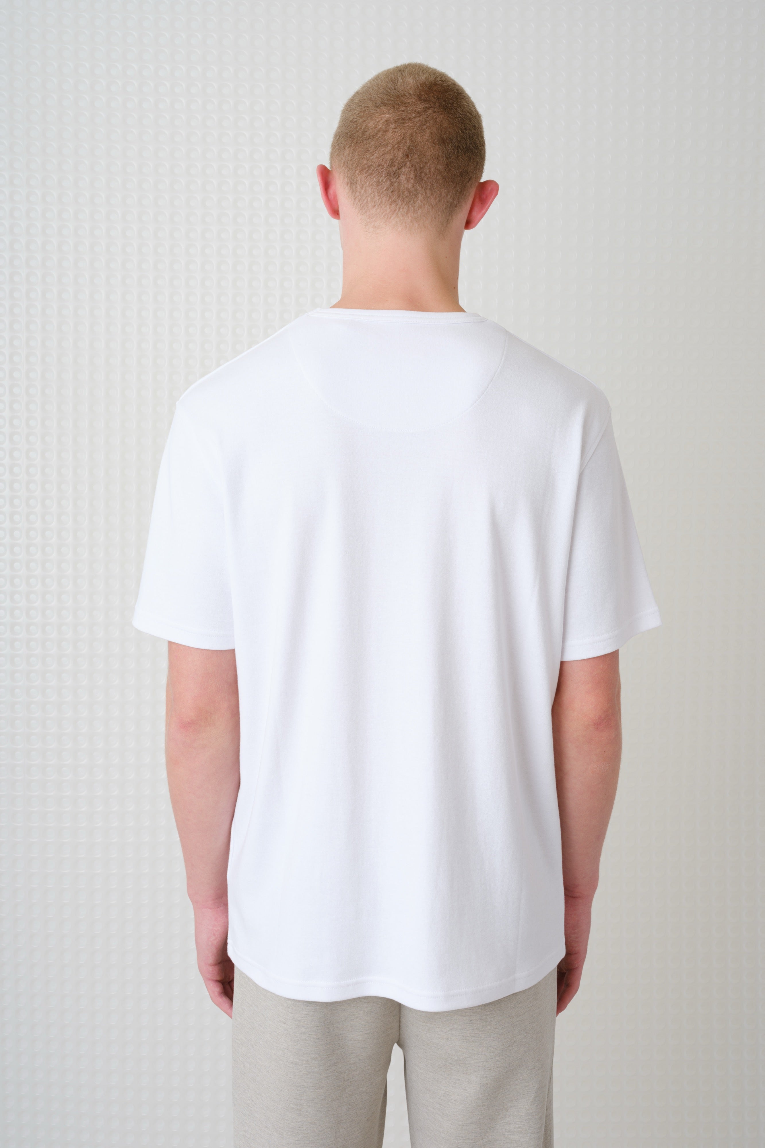 Harte - 260GSM Interlock Tee - White