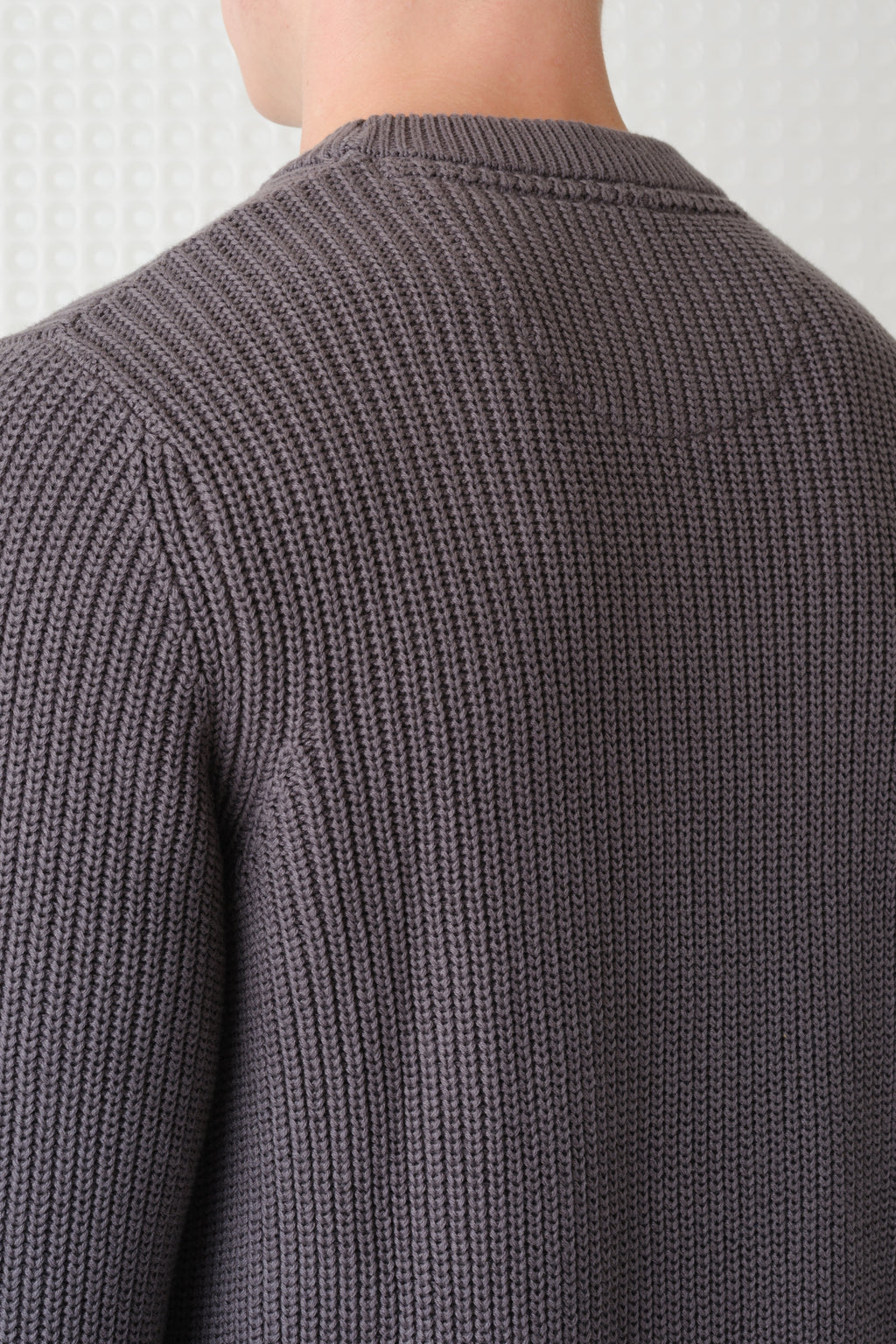 Herning - Crew Neck Knit - Charcoal