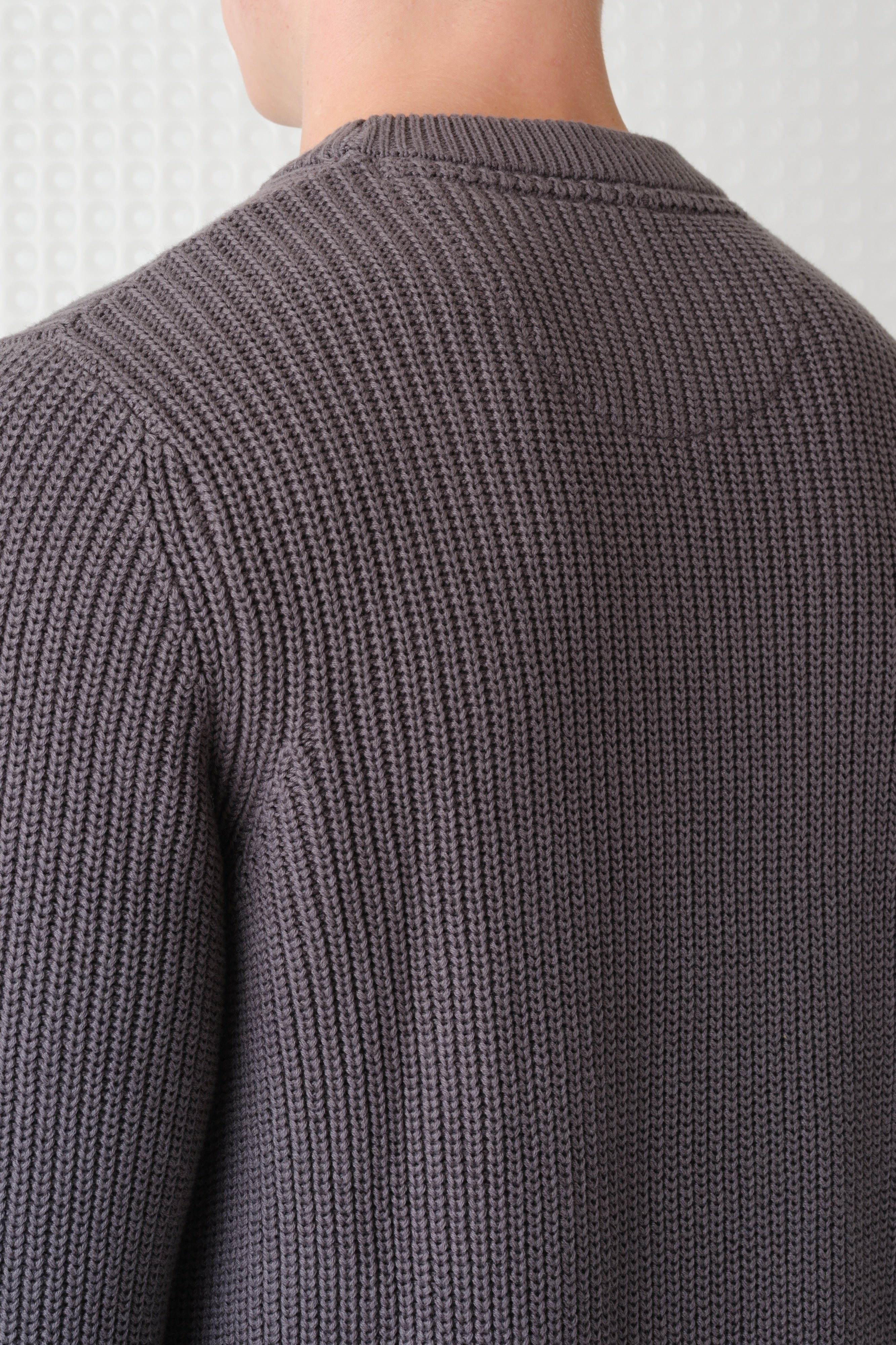 Herning - Crew Neck Knit - Charcoal