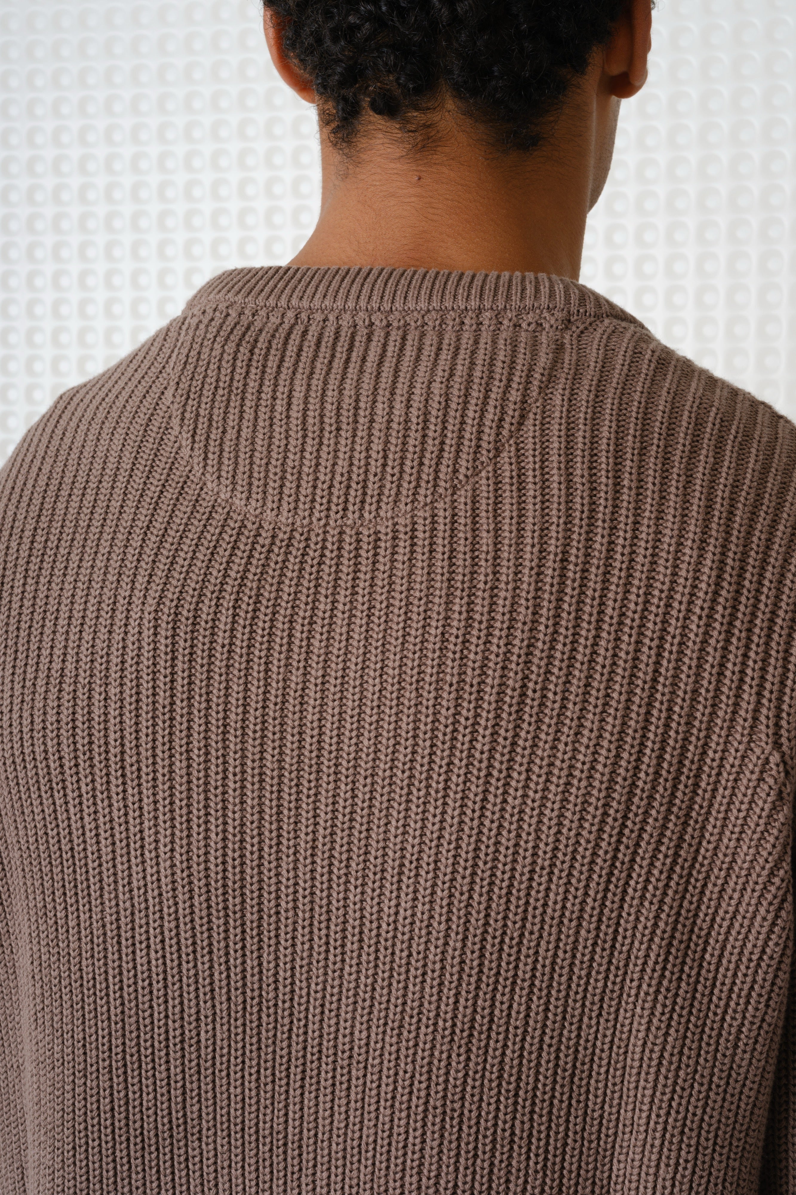 Herning - Crew Neck Knit - Mushroom