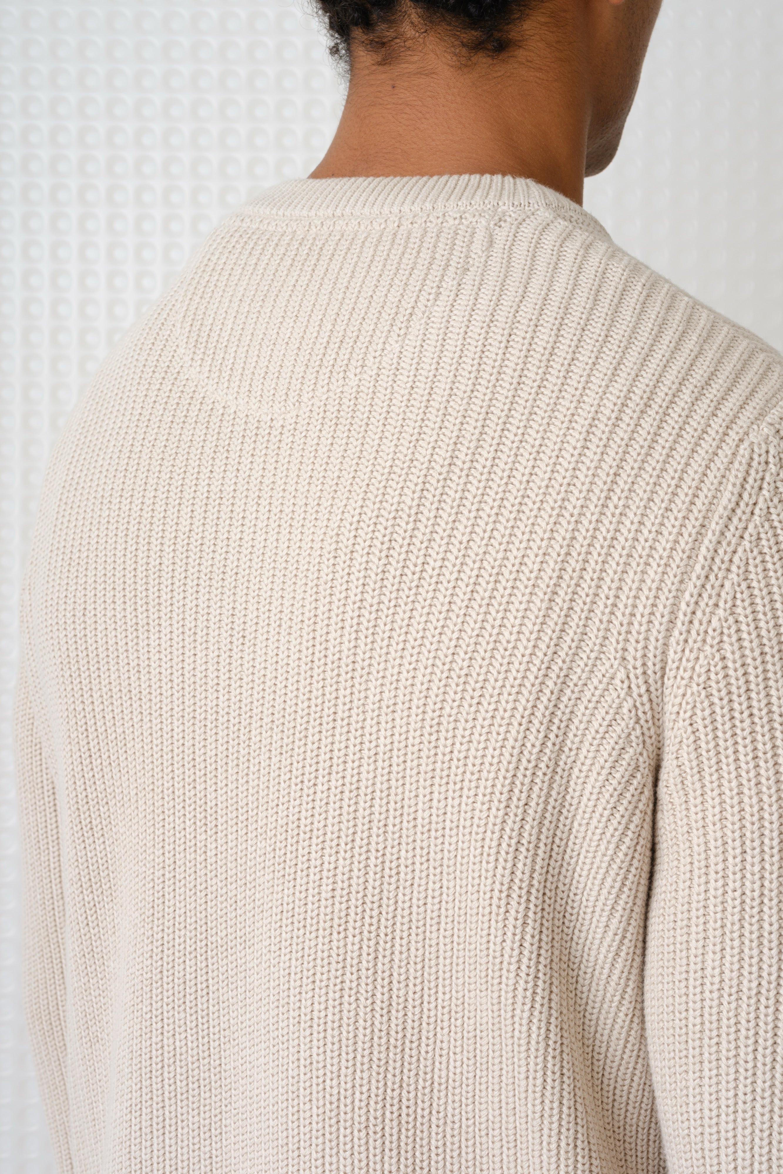 Herning - Crew Neck Knit - Putty