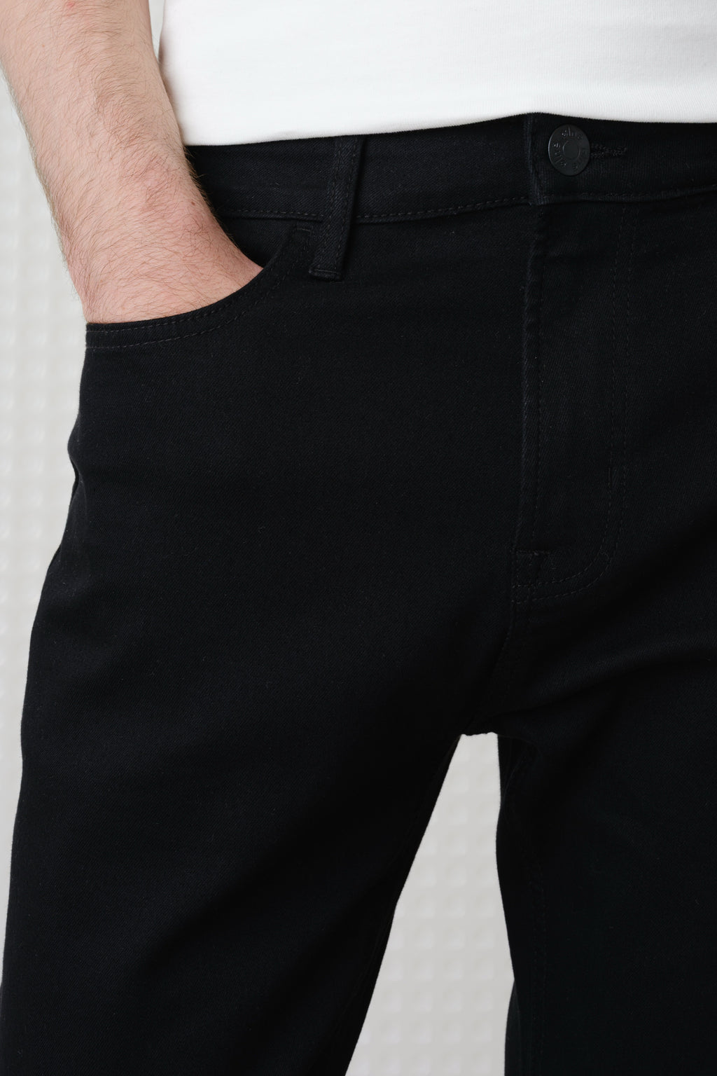 Jarven - Stretch Denim Jean - Black