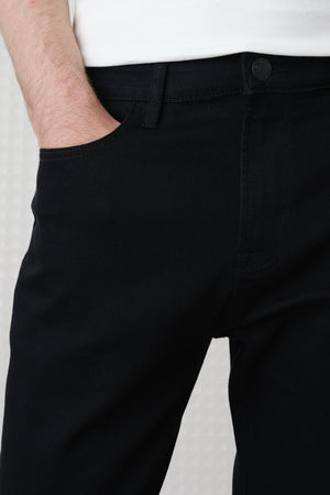 Jarven - Stretch Denim Jean - Black