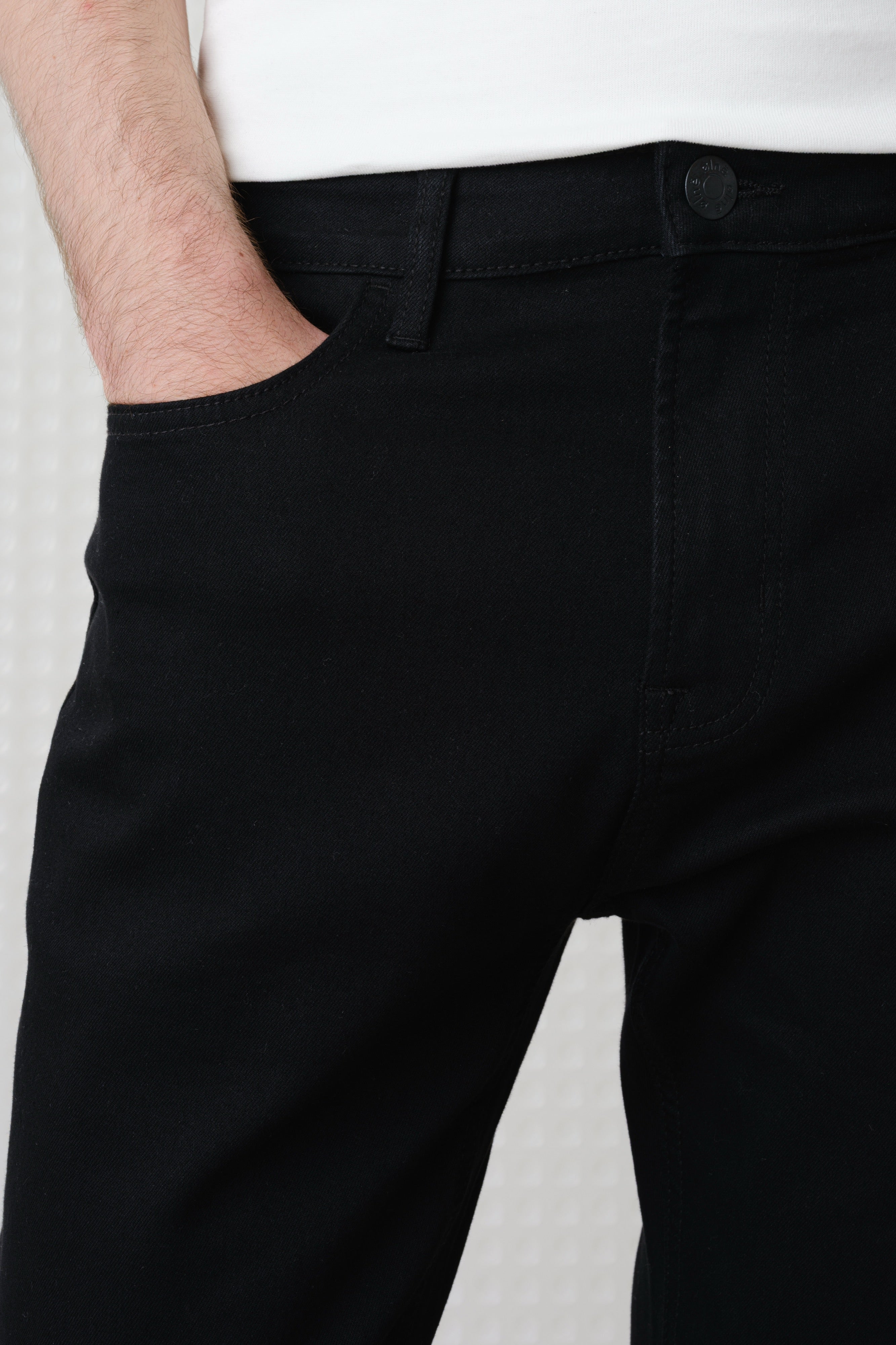 Jarven - Stretch Denim Jean - Black