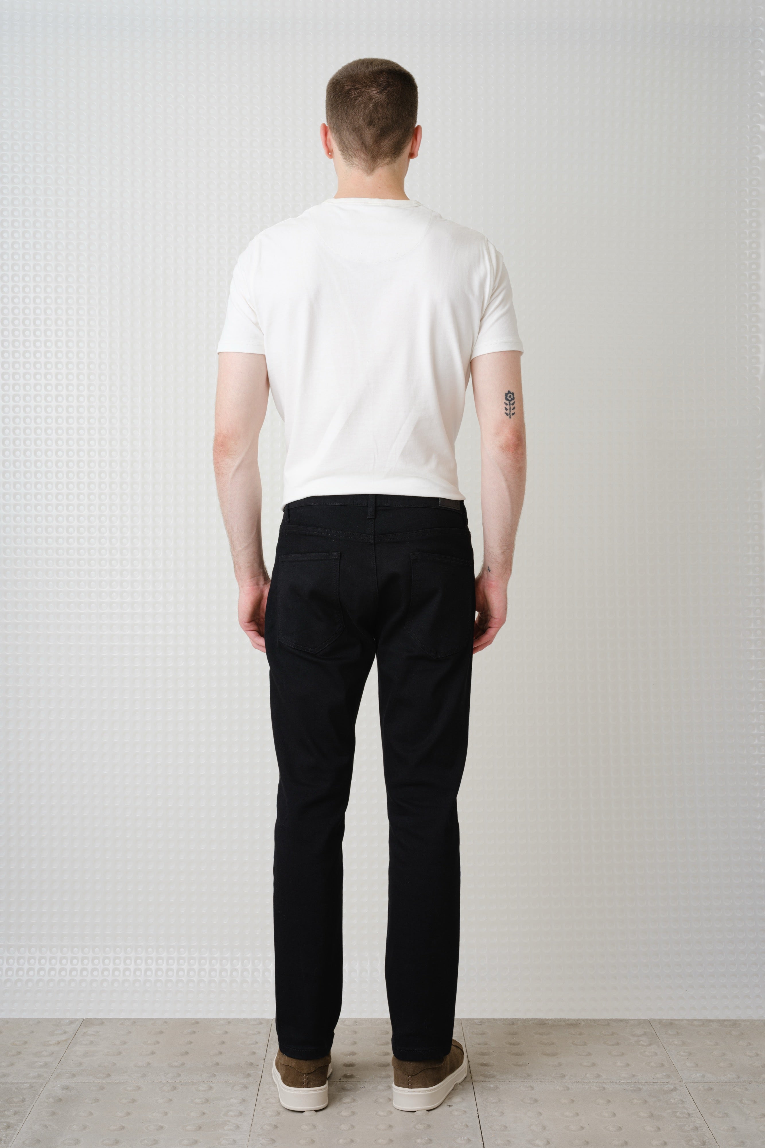 Jarven - Stretch Denim Jean - Black