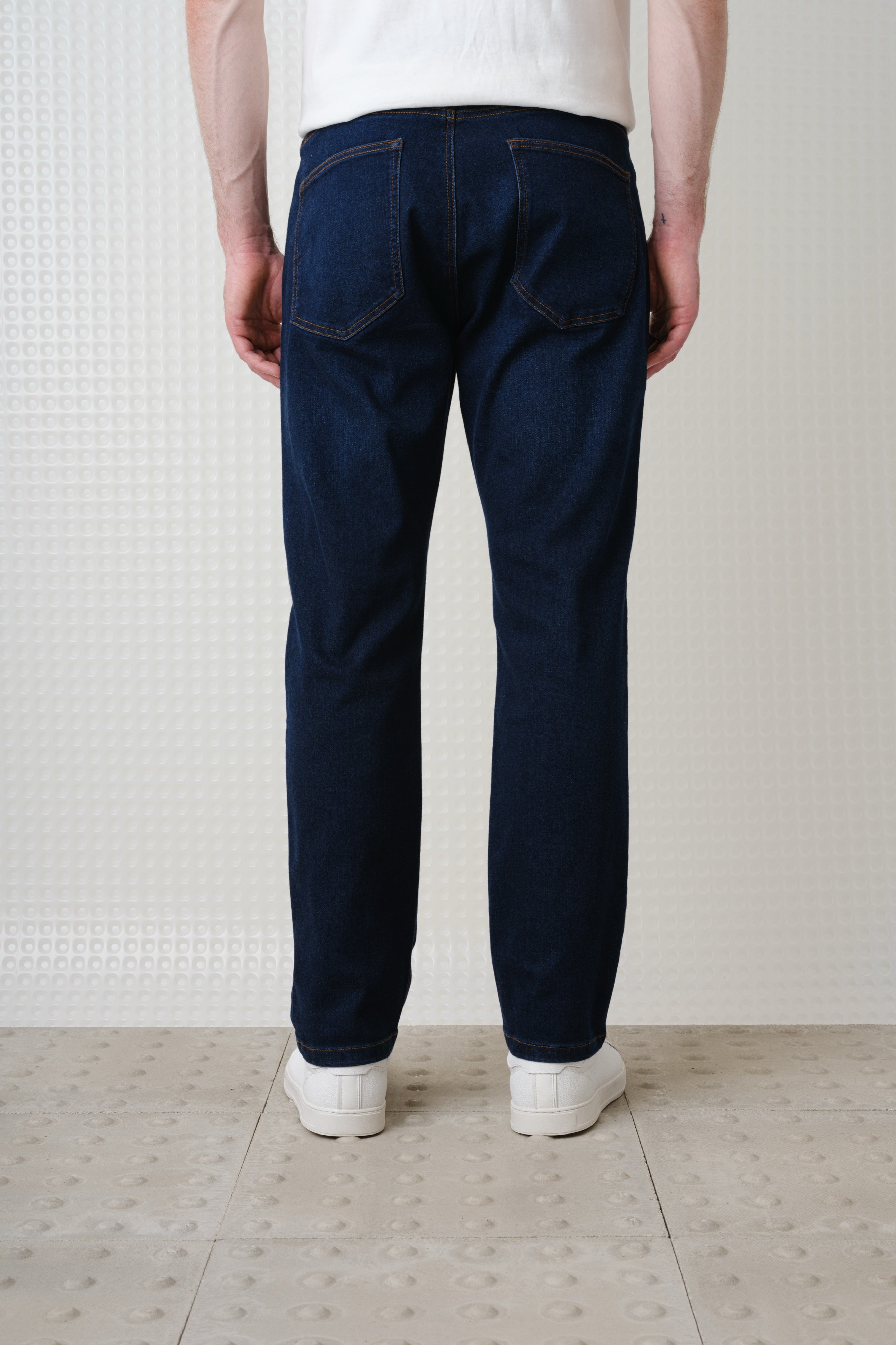 Jarven - Stretch Denim Jean - Mid Blue