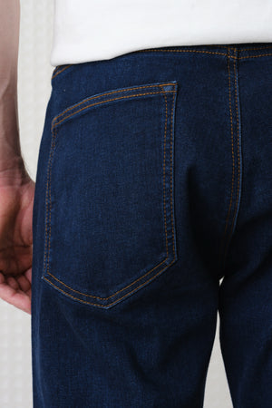 Jarven - Stretch Denim Jean - Mid Blue