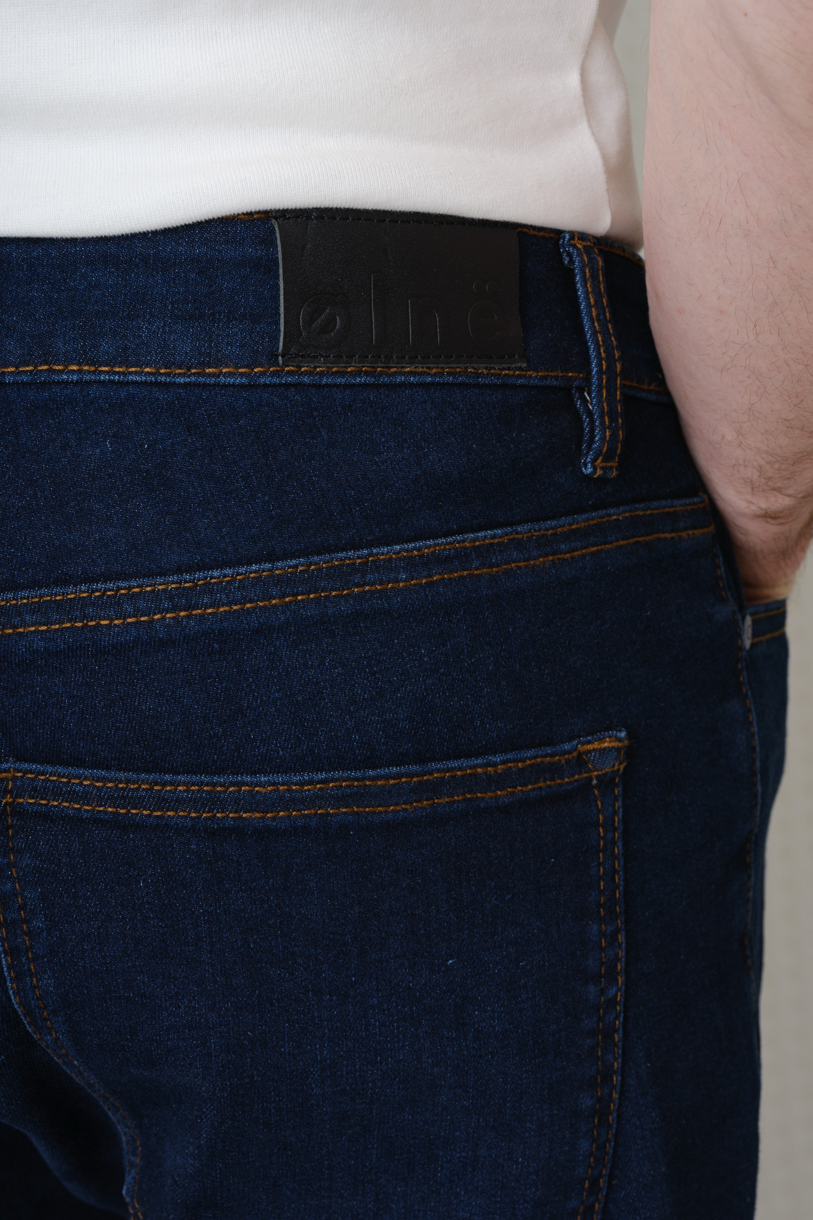 Jarven - Stretch Denim Jean - Mid Blue