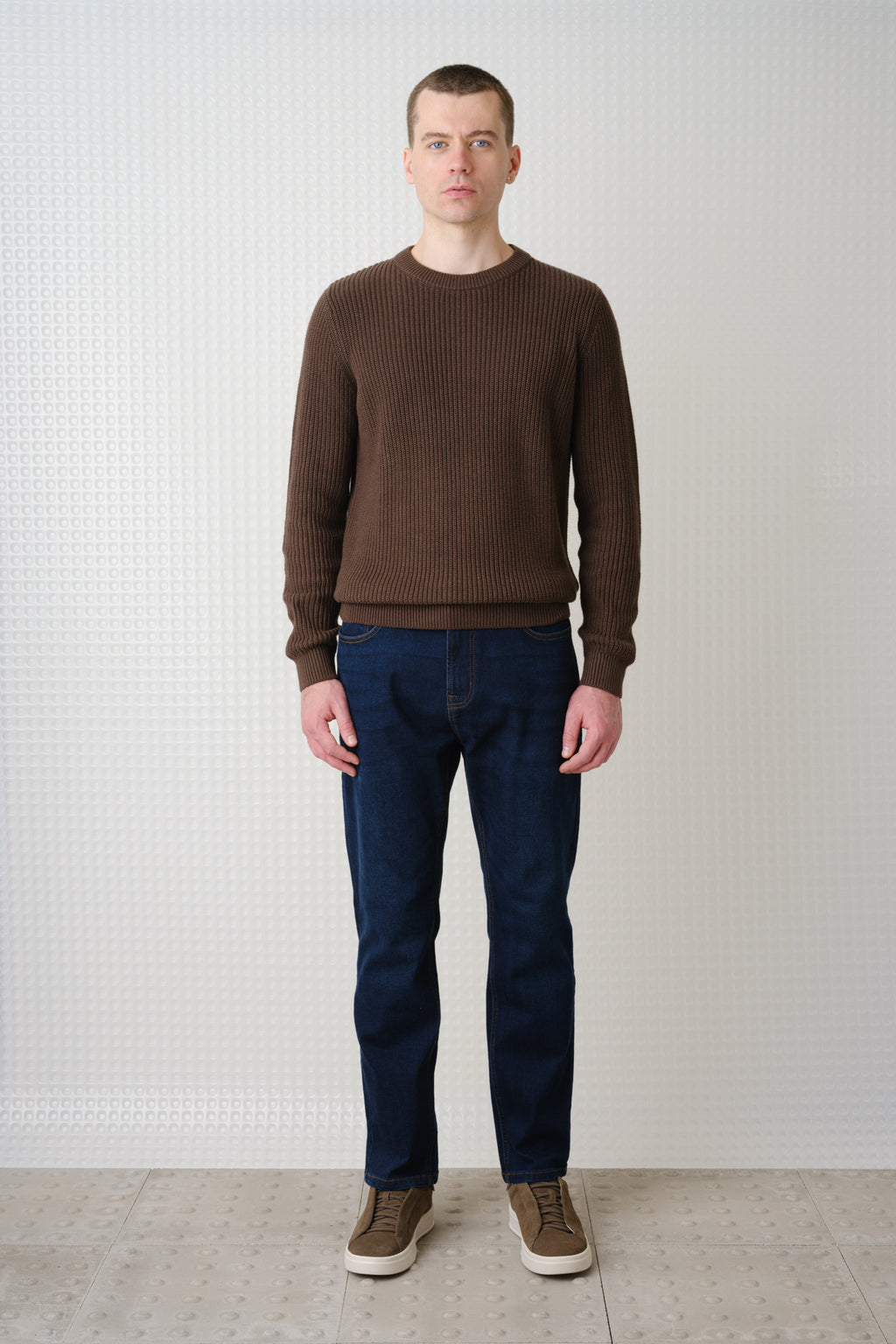 Jarven - Stretch Denim Jean - Mid Blue