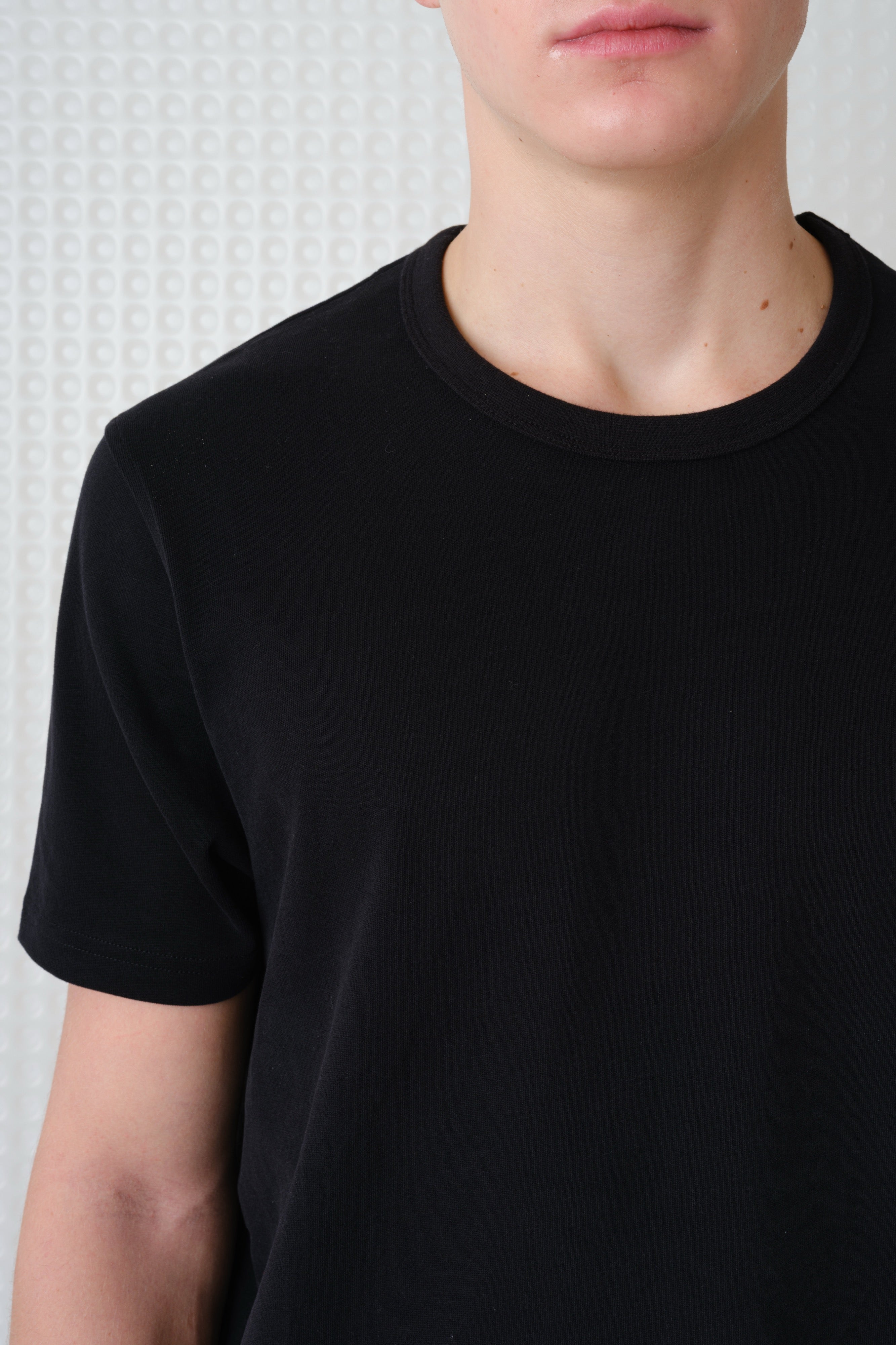 Lander - 230GSM Peached Tee - Black