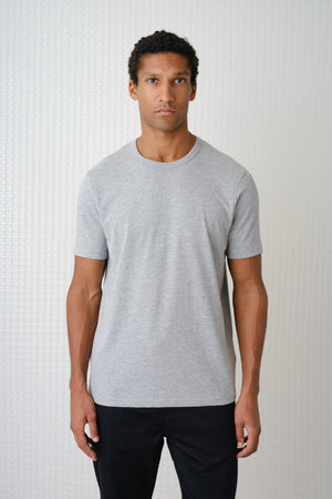 Lander - Peached Tee - Grey Marl