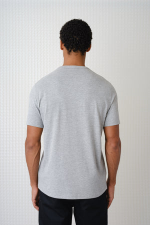 Lander - Peached Tee - Grey Marl