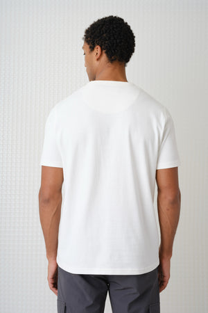 Lander - Peached Tee - White