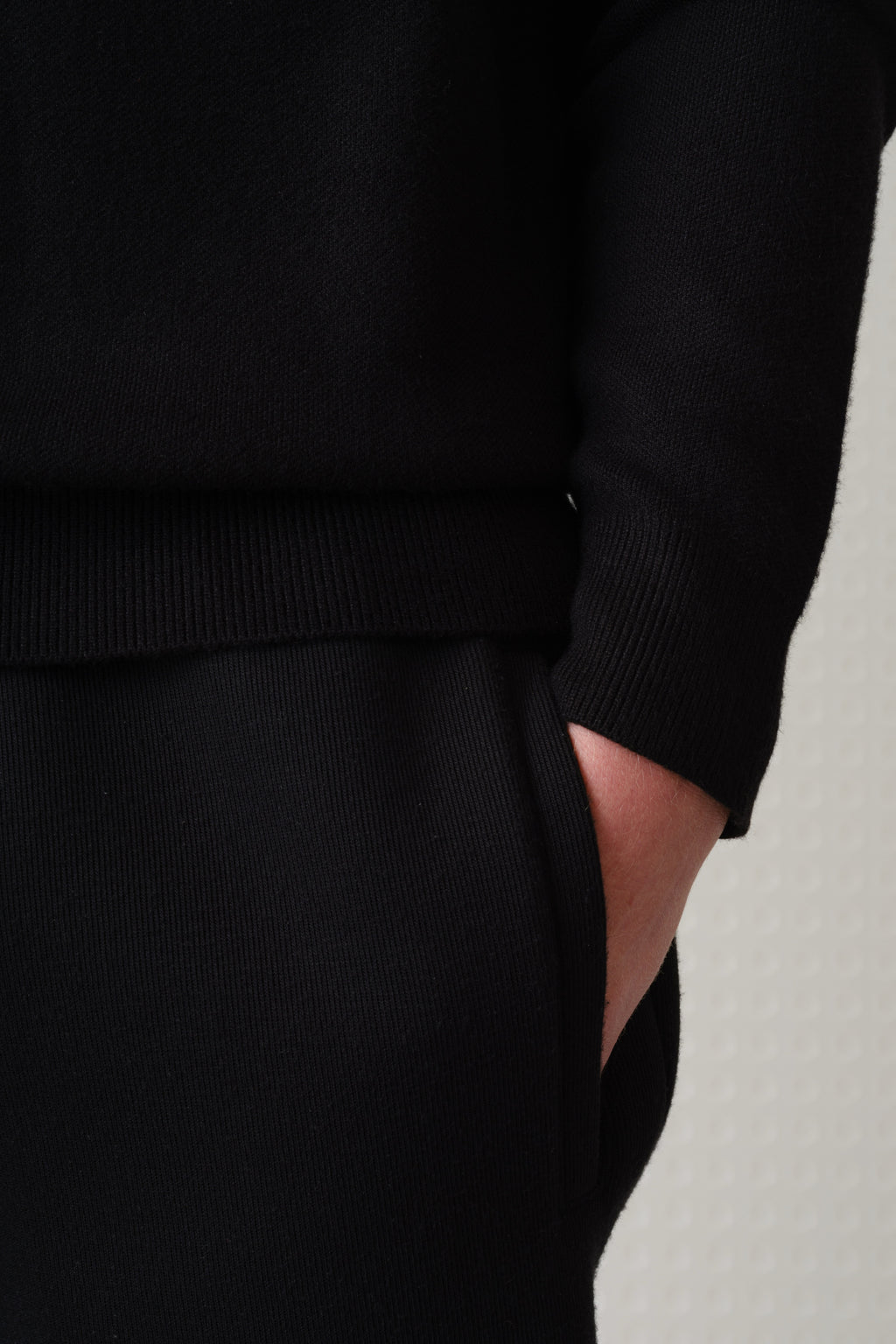 Maltro - Roll Neck Knit - Black
