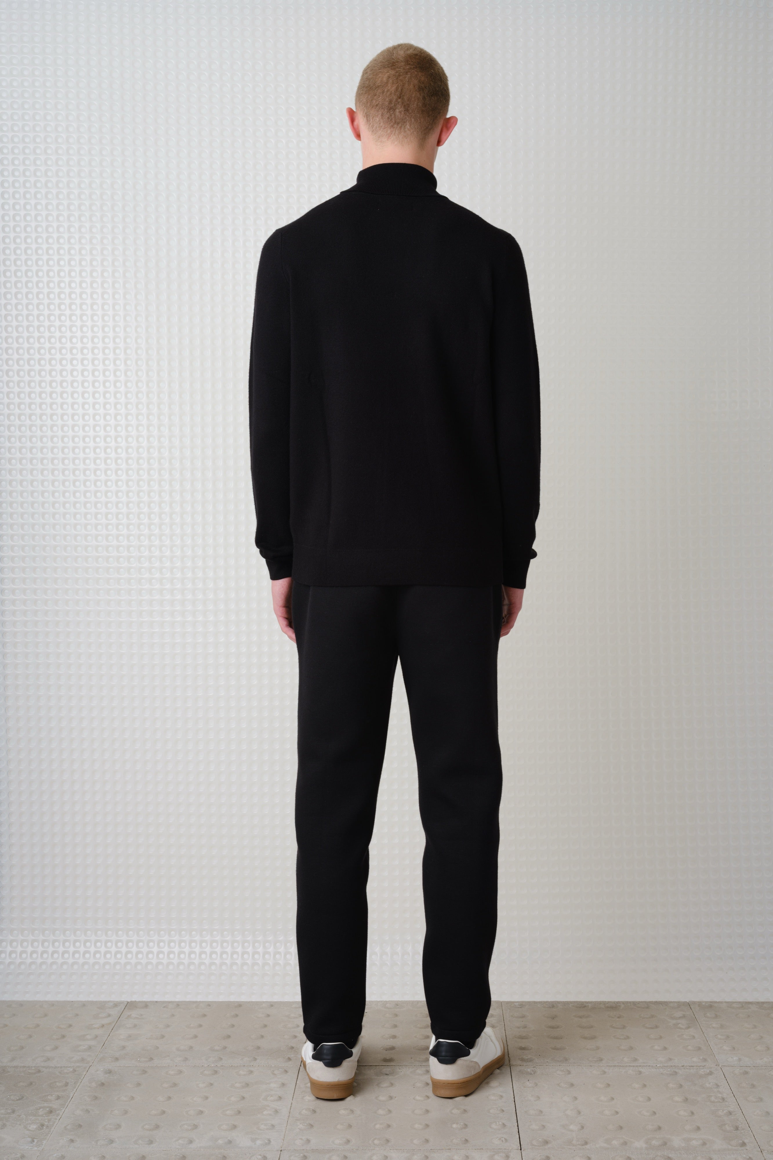 Maltro - Roll Neck Knit - Black
