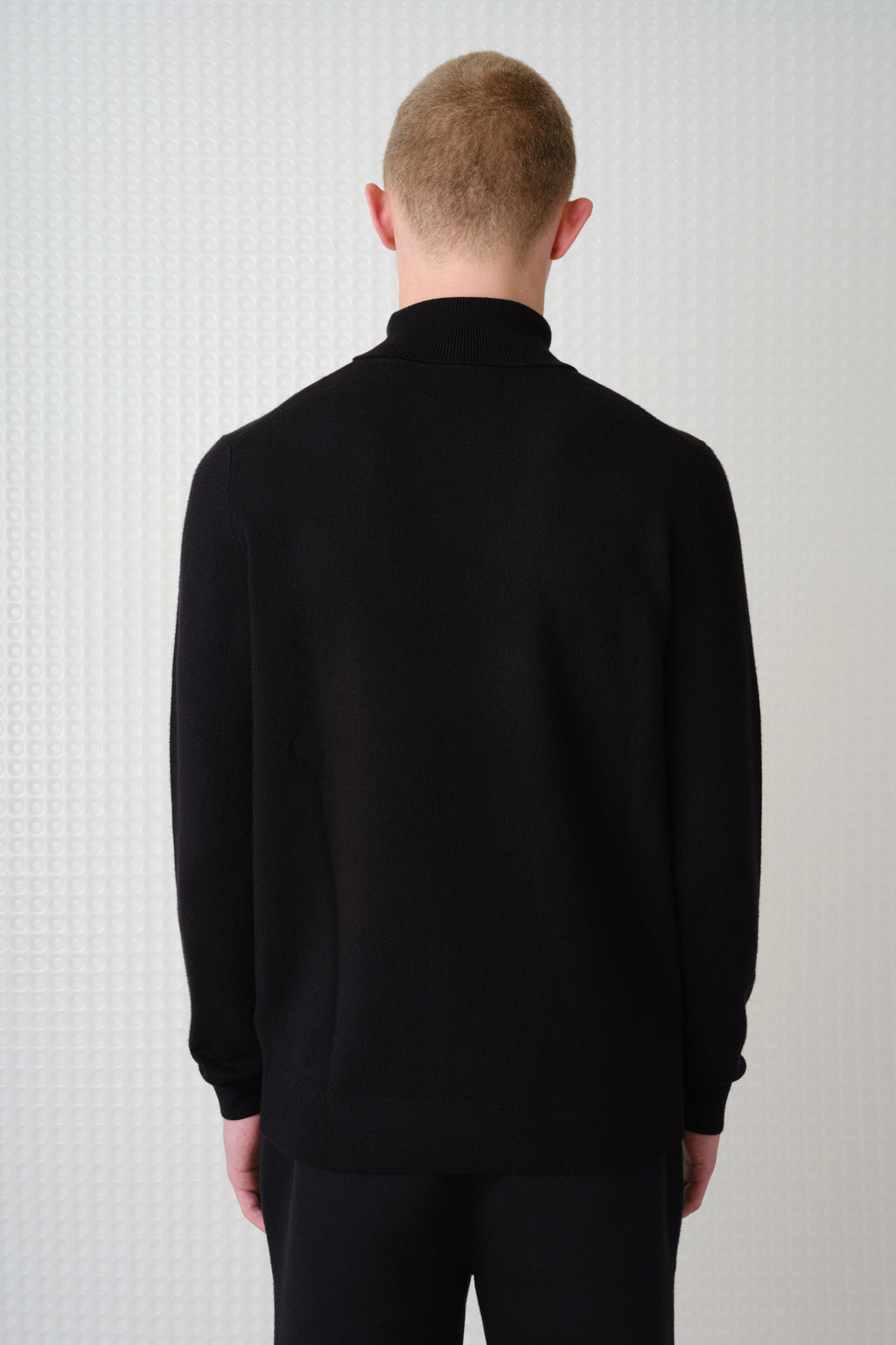 Maltro - Roll Neck Knit - Black