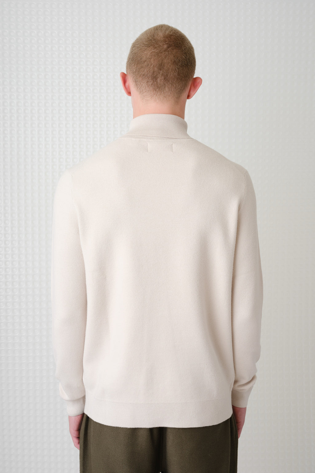 Maltro - Roll Neck Knit - Stone