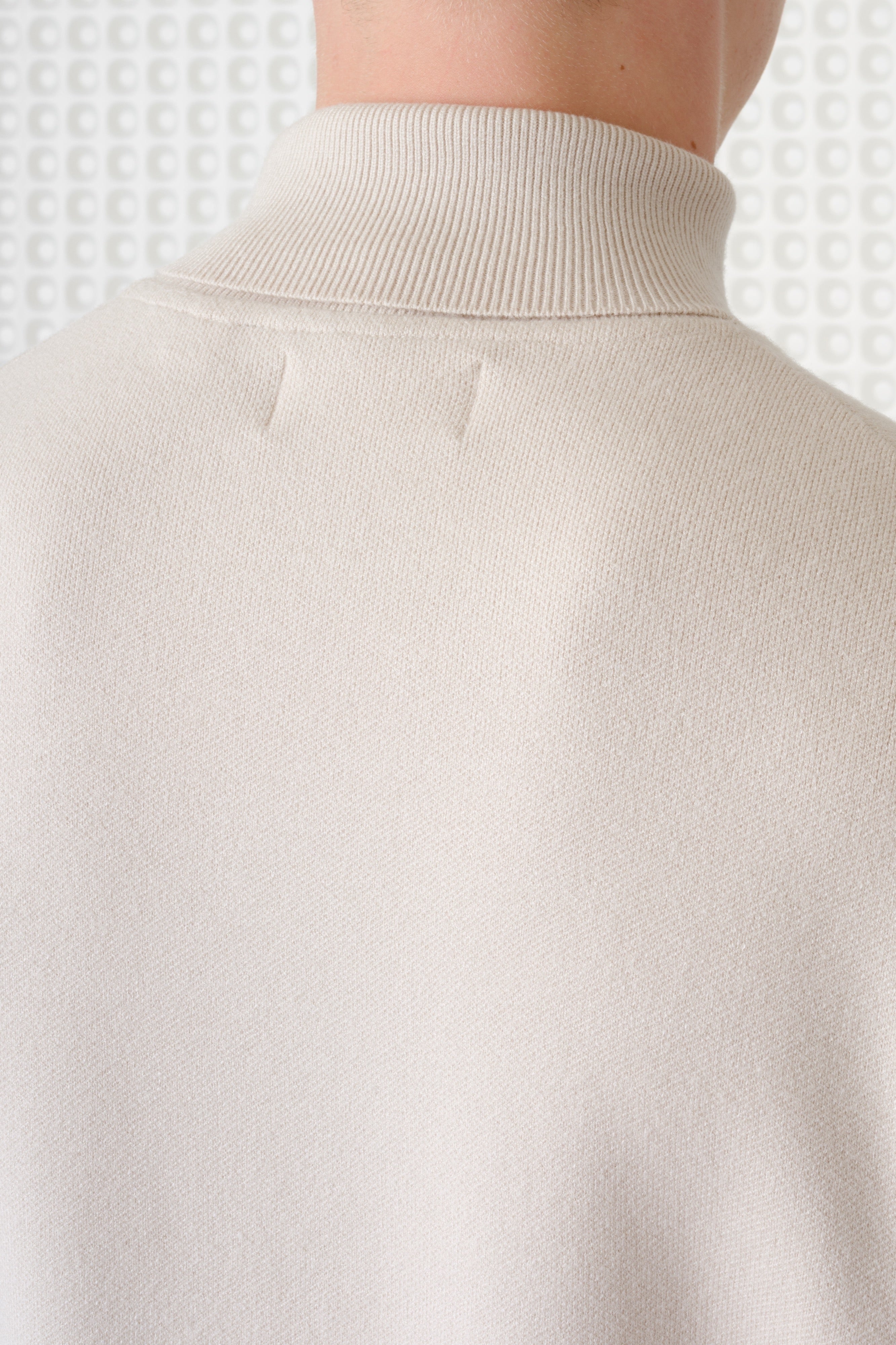 Maltro - Roll Neck Knit - Stone