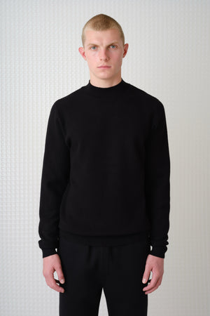 Maltro - Turtle Neck Knit - Black