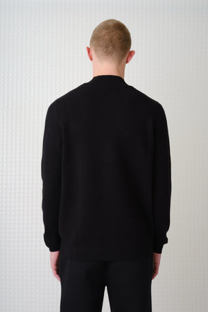Maltro - Turtle Neck Knit - Black