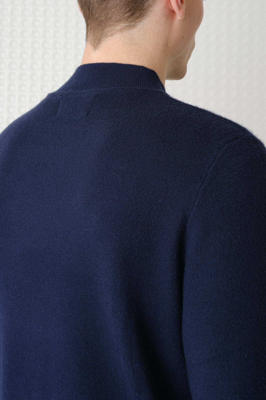 Maltro - Turtle Neck Knit - Navy
