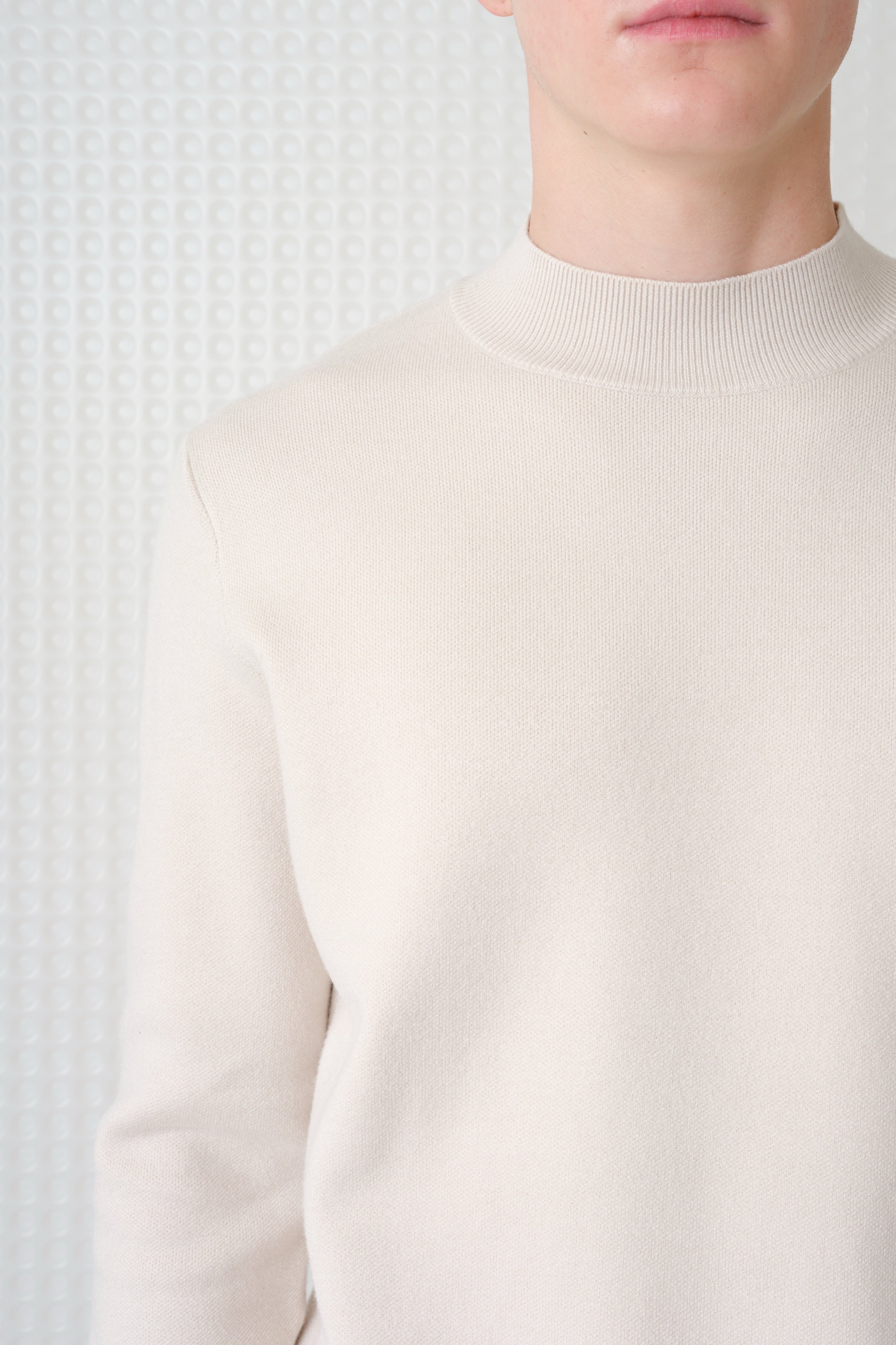 Maltro - Turtle Neck Knit - Stone