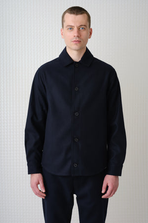 Marvin Overshirt - Navy