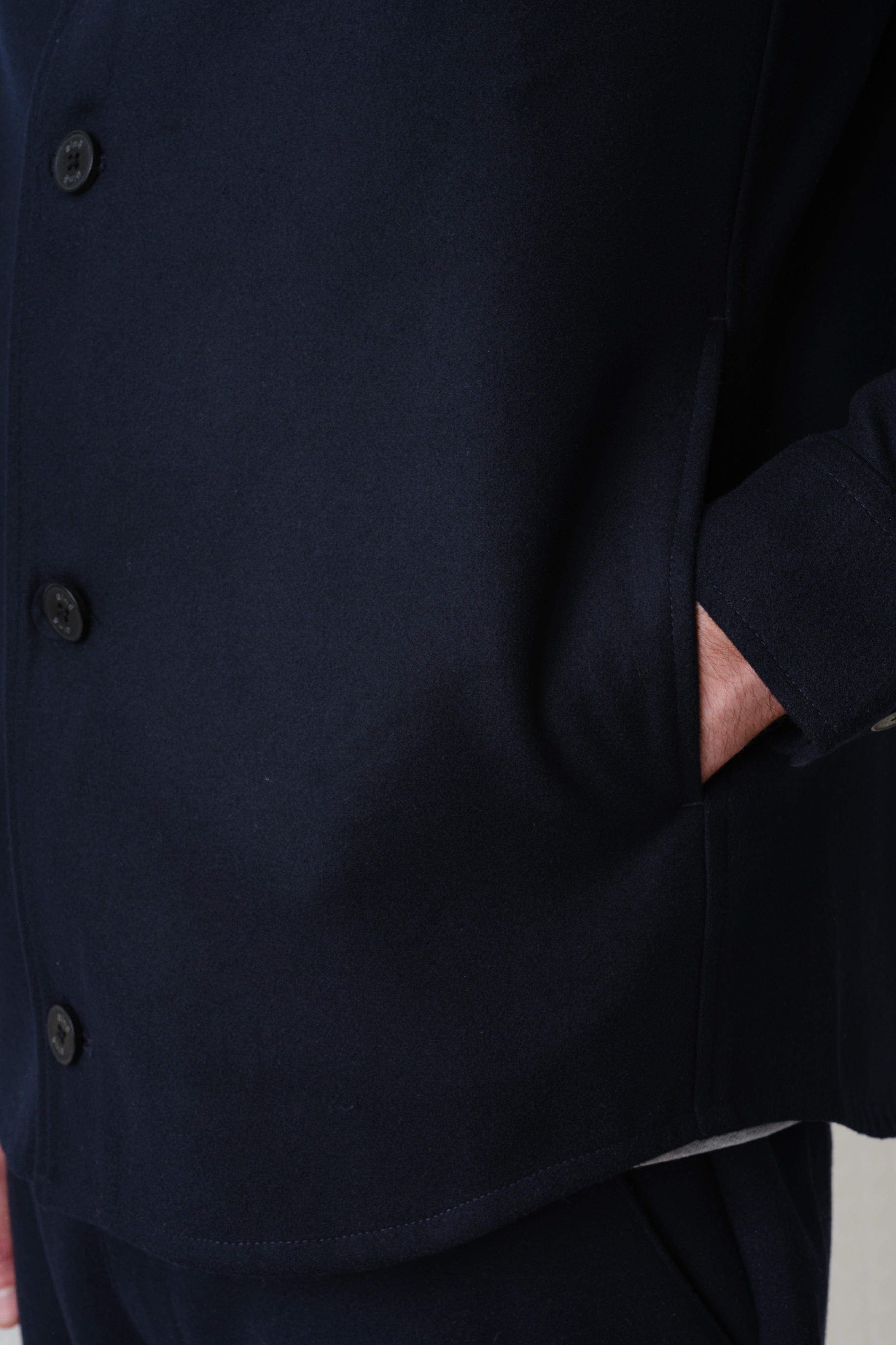 Marvin Overshirt - Navy