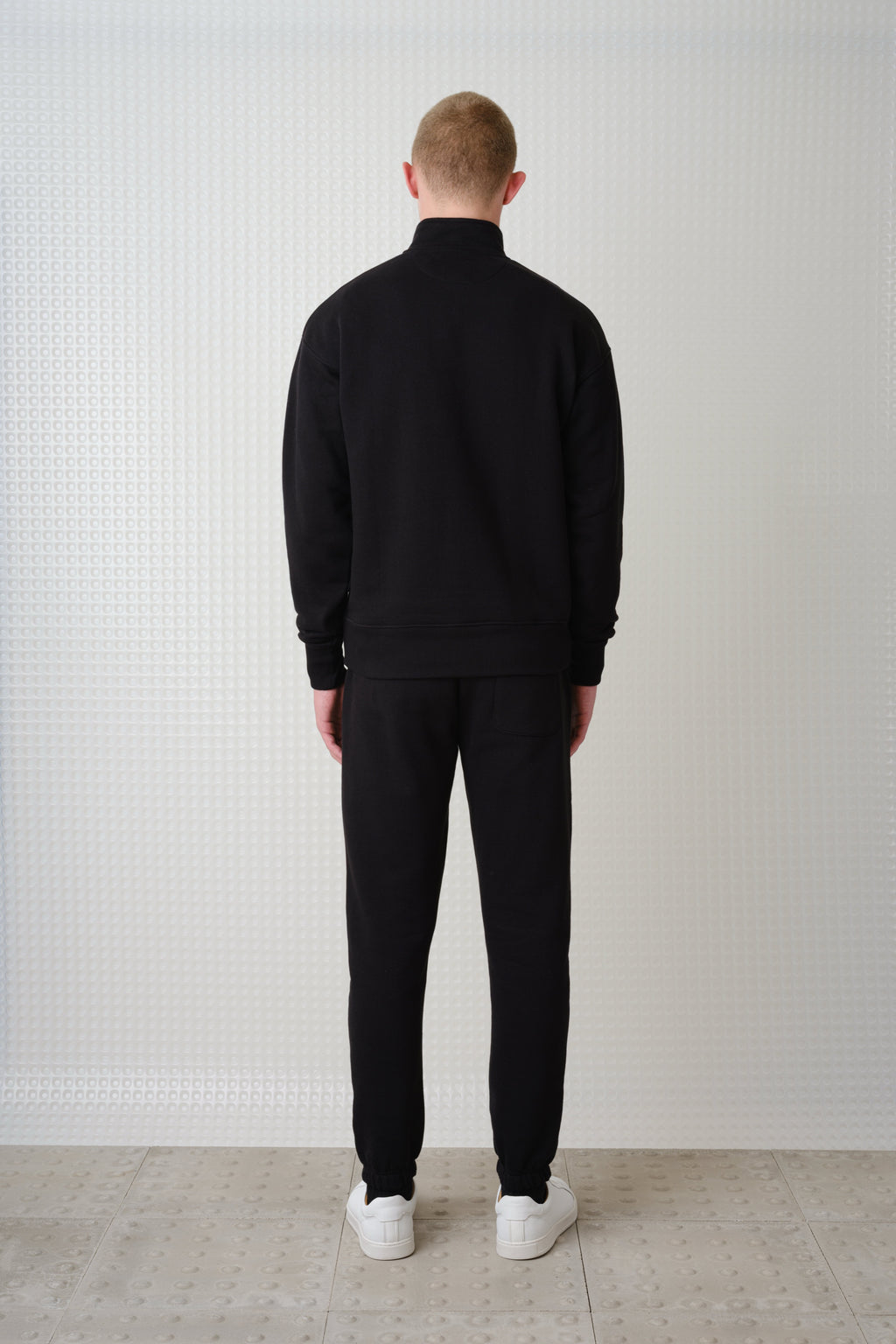 Miller - Brush Back Quarter-Zip - Black