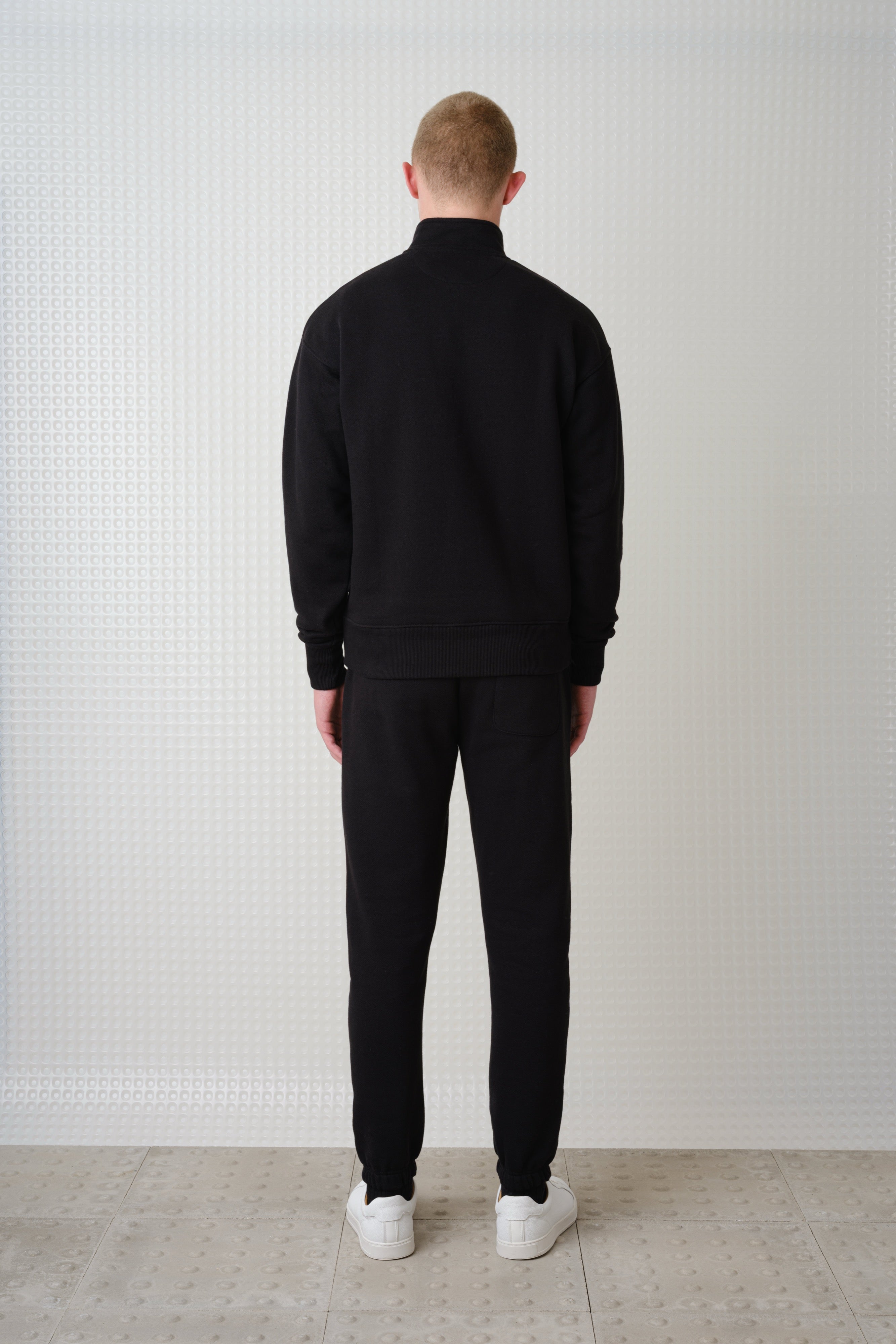 Miller - Brush Back Quarter-Zip - Black