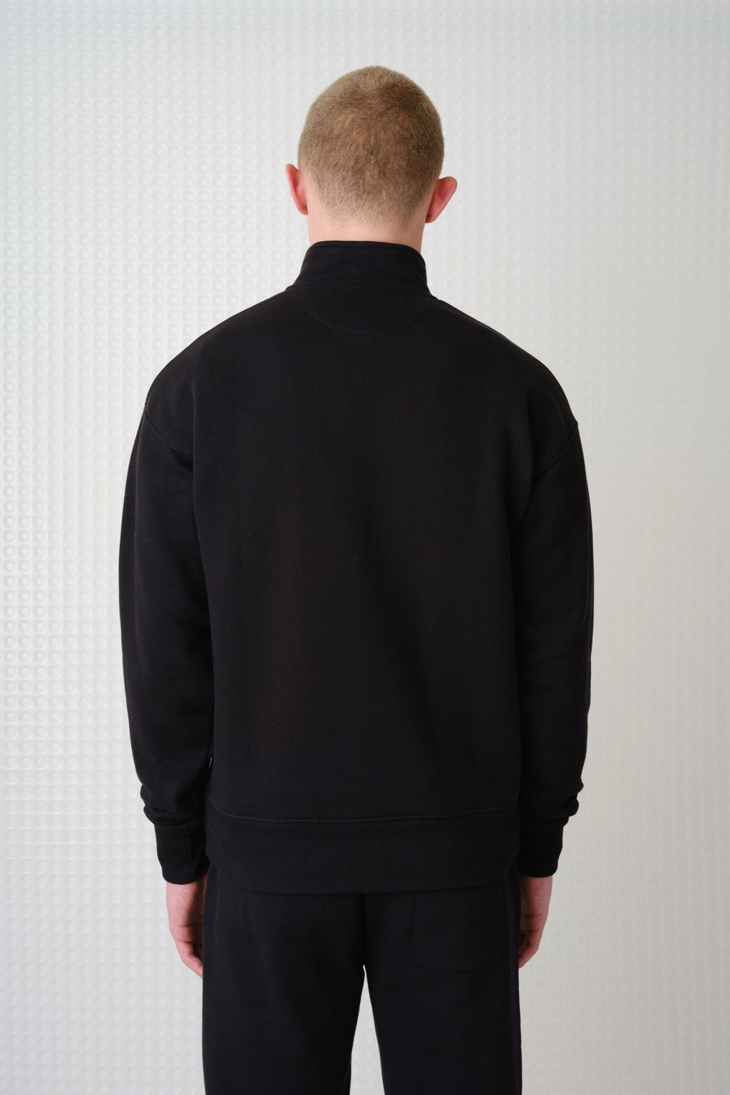 Miller - Brush Back Quarter-Zip - Black