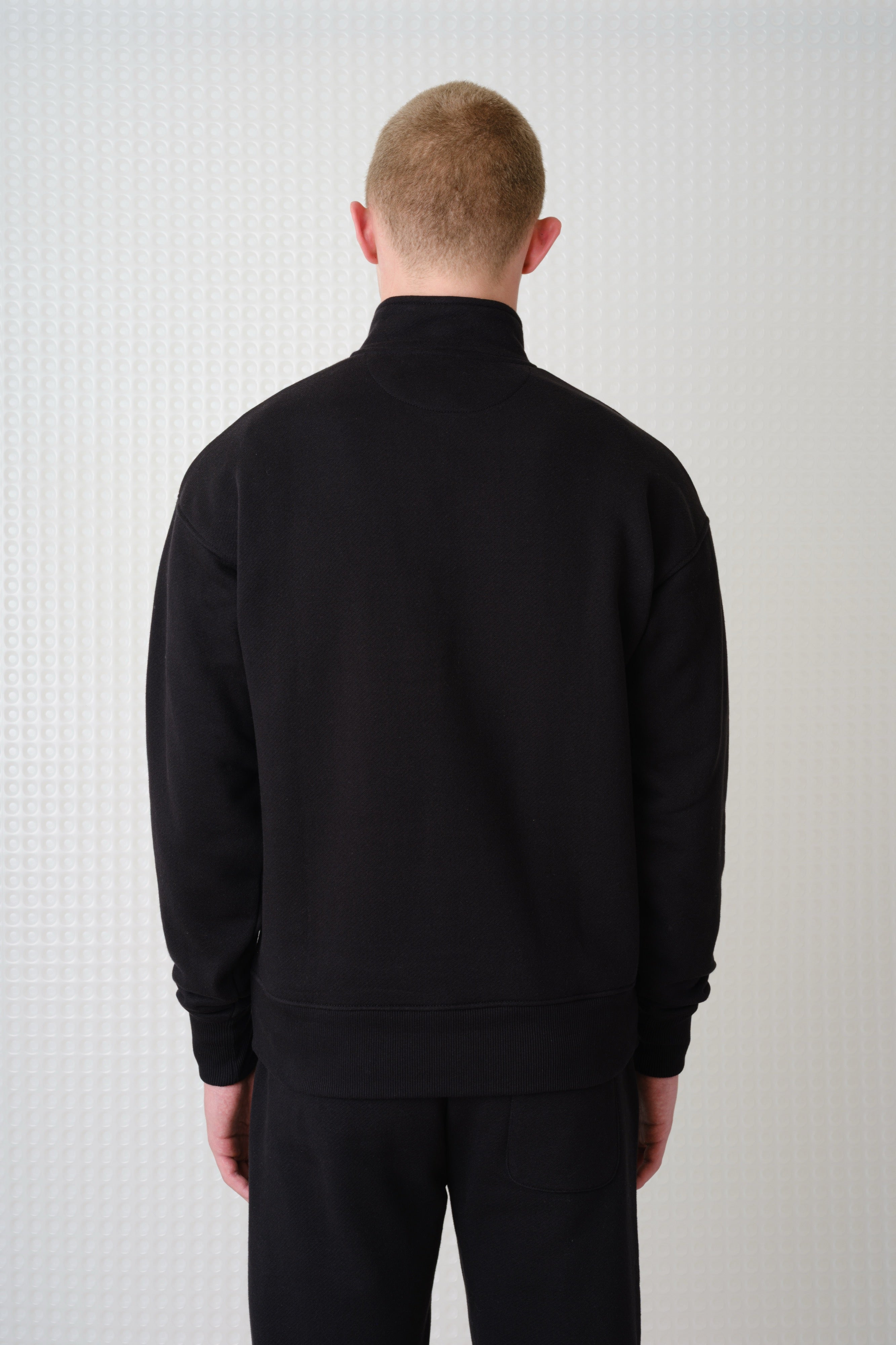 Miller - Brush Back Quarter-Zip - Black