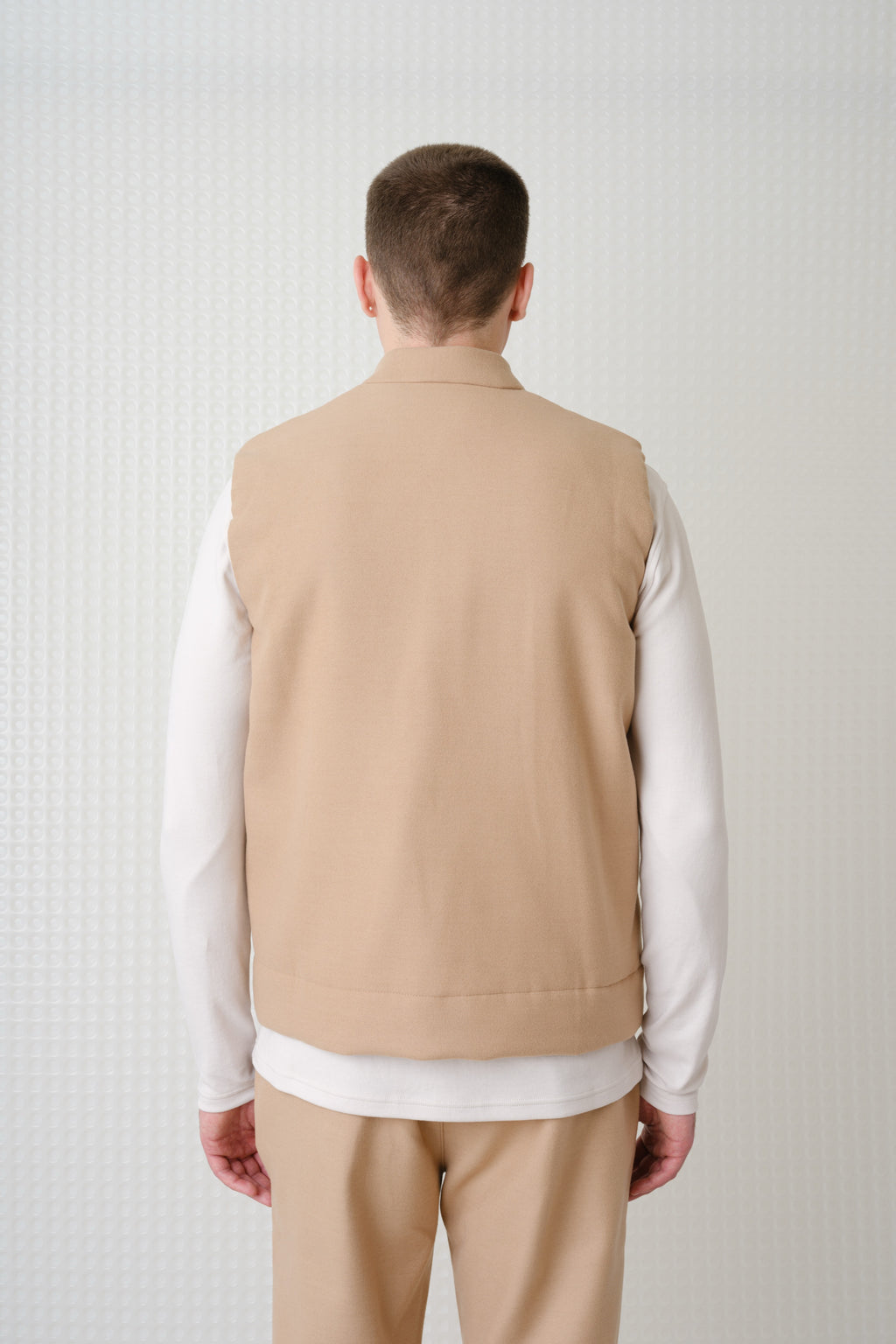 Mount - Wadded Gilet - Camel