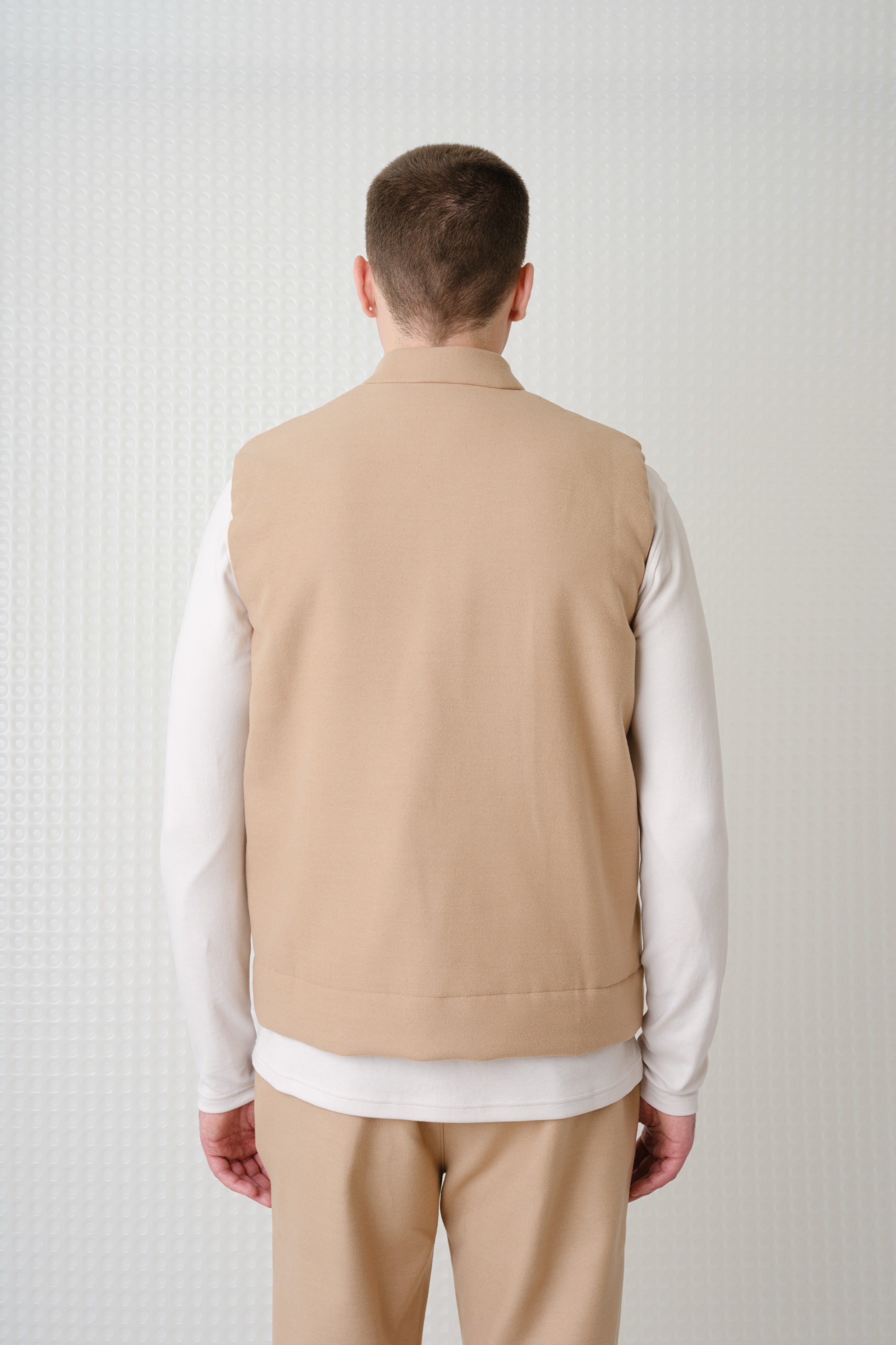 Mount - Wadded Gilet - Camel