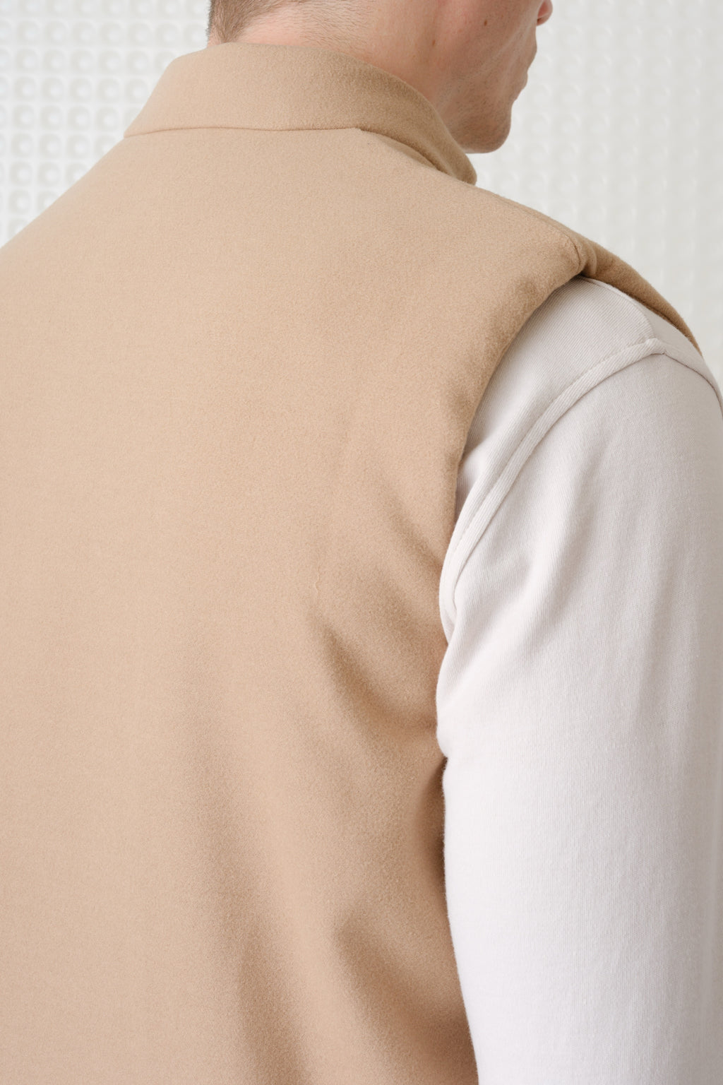 Mount - Wadded Gilet - Camel
