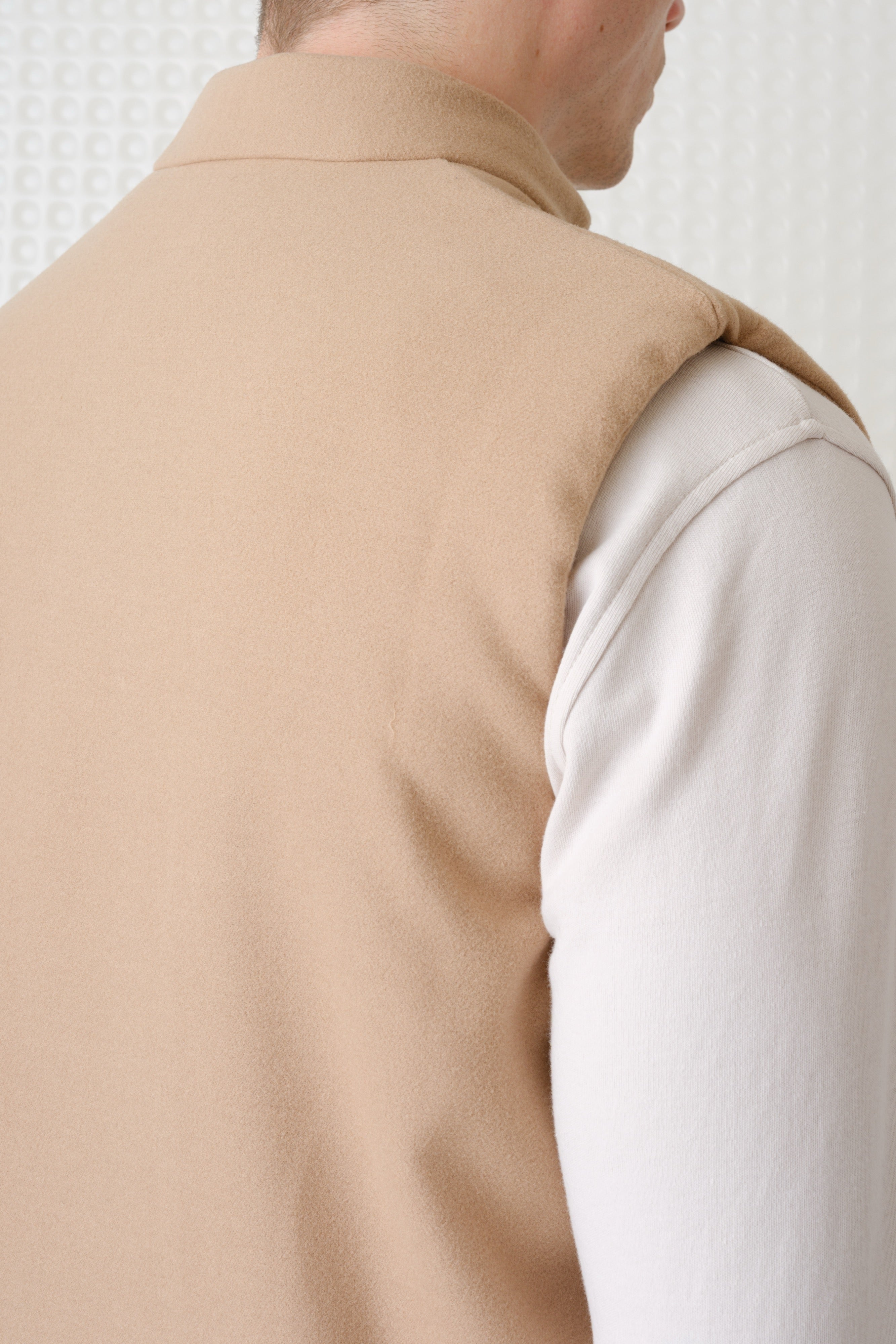 Mount - Wadded Gilet - Camel