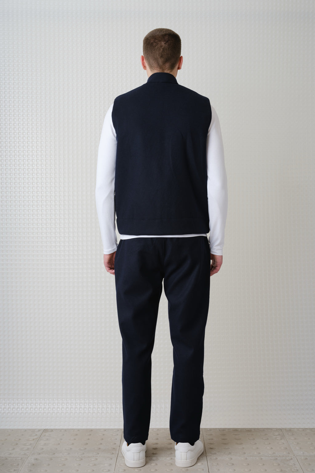 Mount - Wadded Gilet - Navy