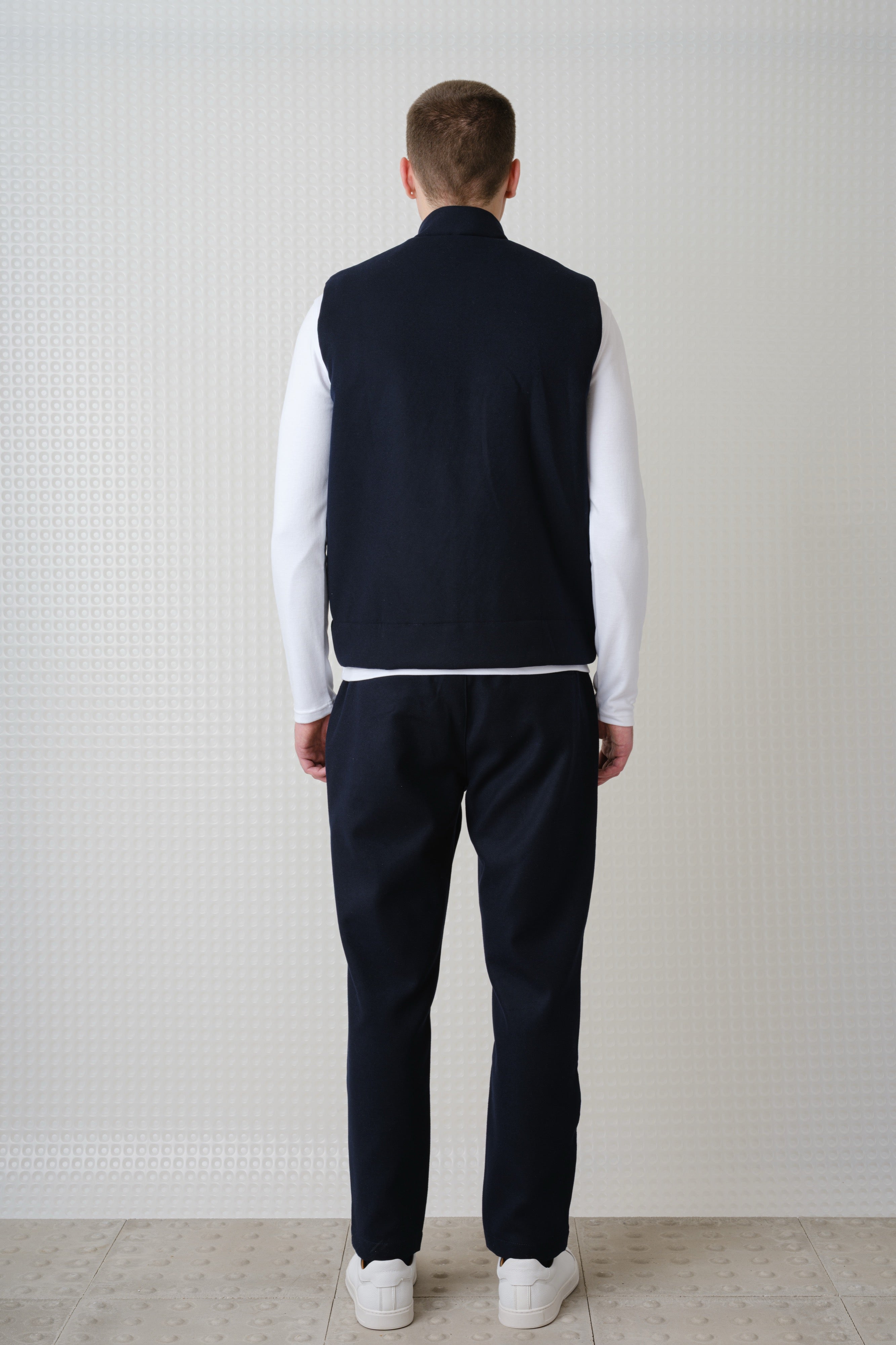 Mount - Wadded Gilet - Navy