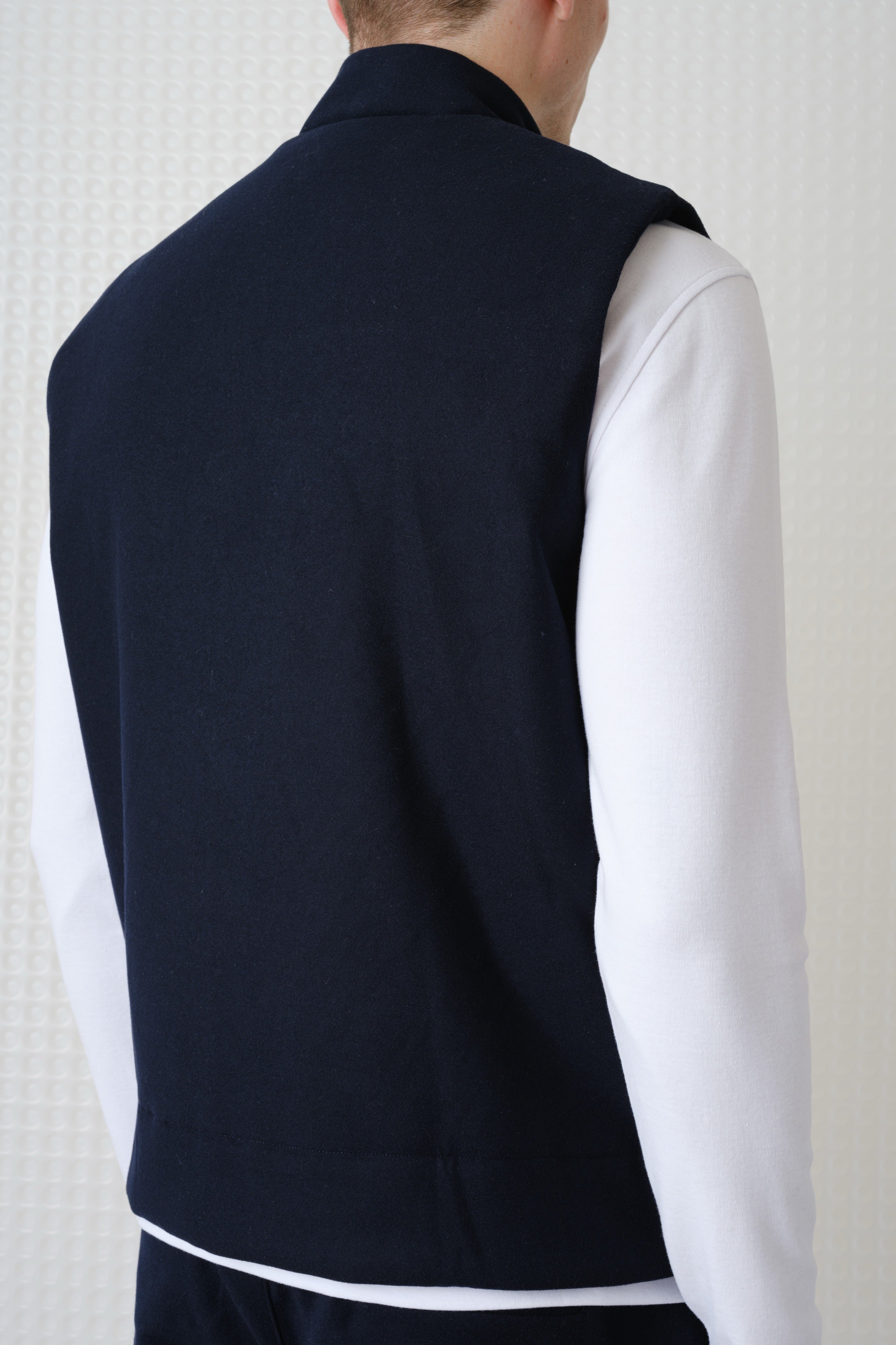 Mount - Wadded Gilet - Navy