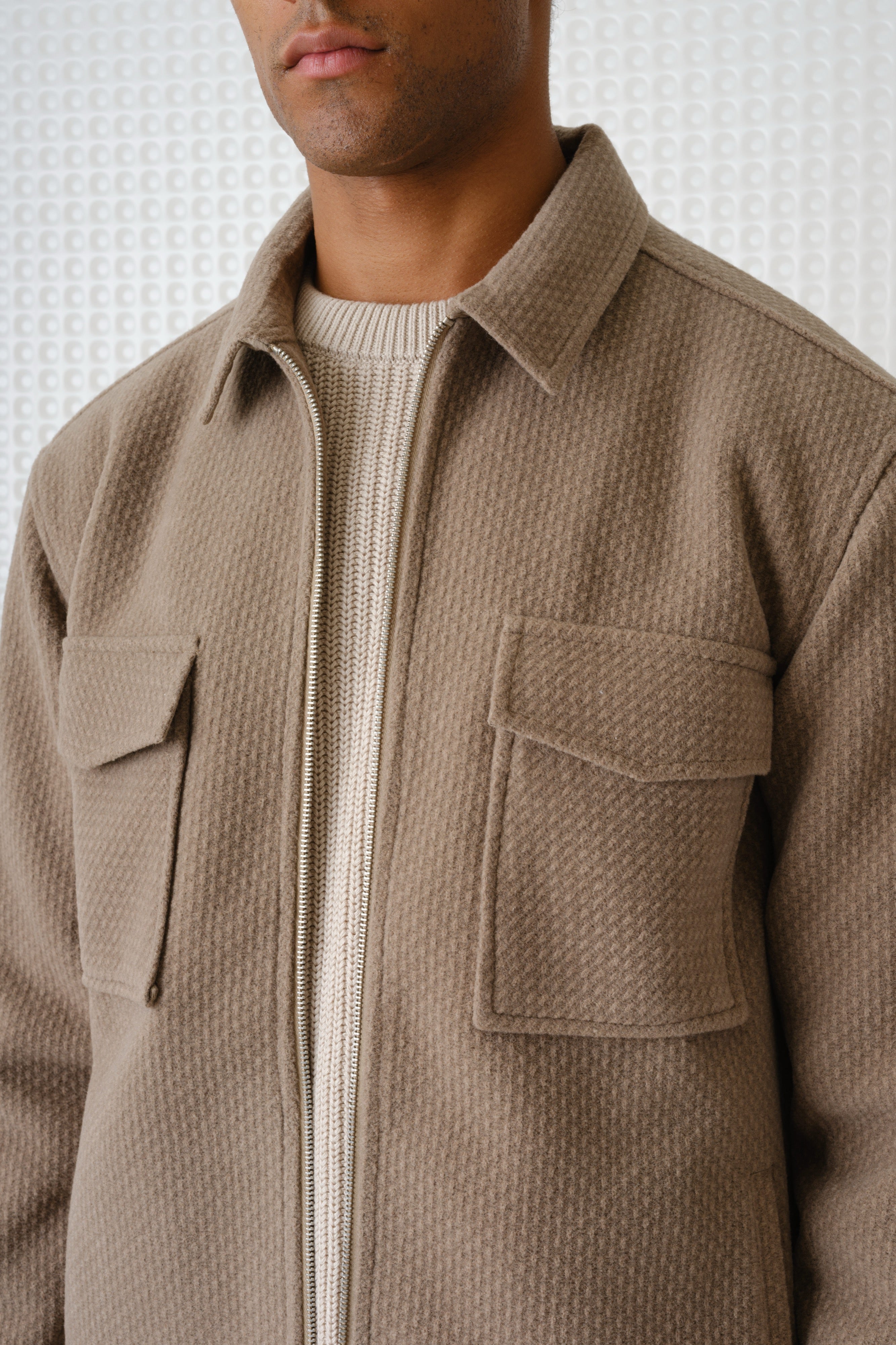 Nyborg - Zip Jacket - Camel