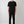 Odin - Bonded Jersey Oversized T-Shirt - Black