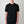 Odin - Bonded Jersey Oversized T-Shirt - Black