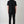 Odin - Bonded Jersey Oversized T-Shirt - Black