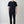 Odin - Bonded Jersey Oversized T-Shirt - Navy