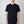 Odin - Bonded Jersey Oversized T-Shirt - Navy