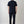 Odin - Bonded Jersey Oversized T-Shirt - Navy