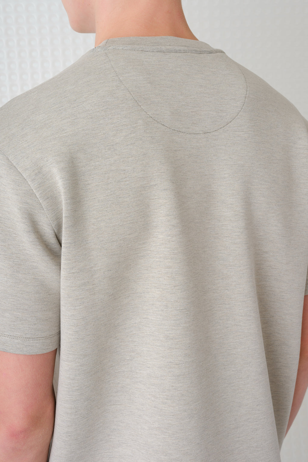Odin - Bonded Jersey Oversized T-Shirt - Stone