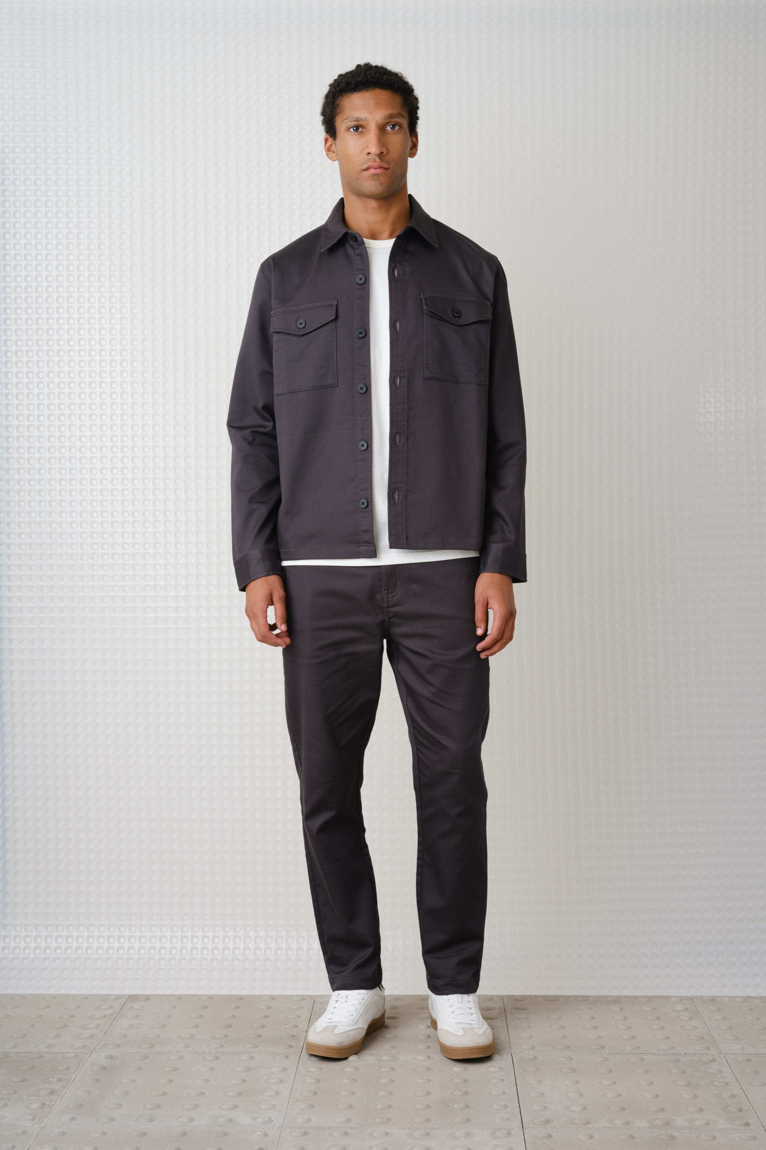 Ross - Tech Nylon Jacket - Grey