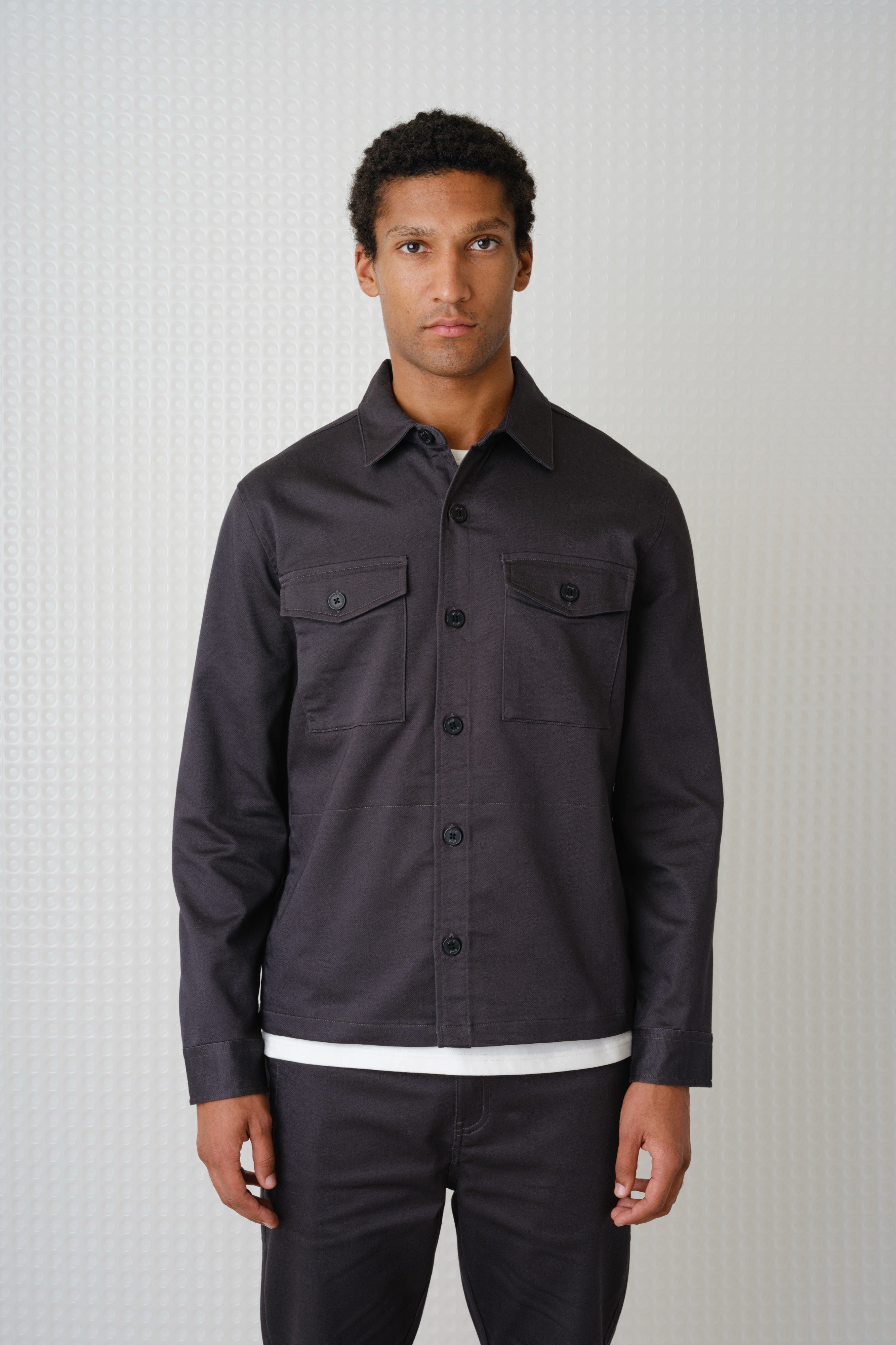 Ross - Tech Nylon Jacket - Grey