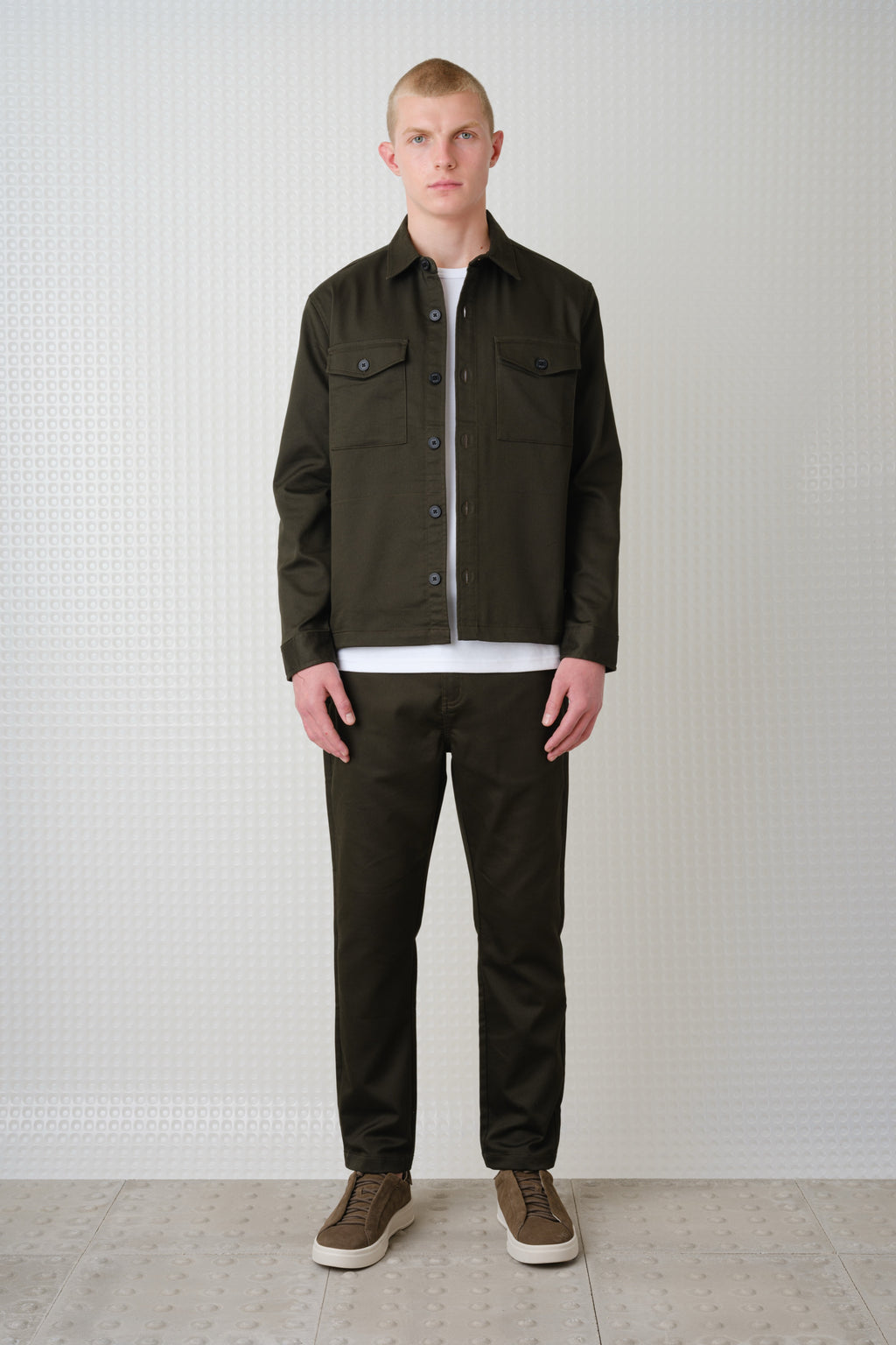 Ross - Tech Nylon Jacket - Khaki